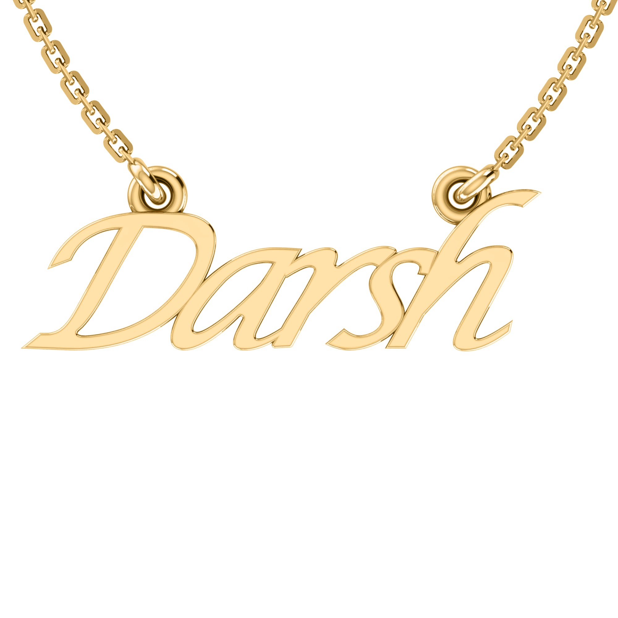 Charm Necklace Your Name Jewelry RKC Name Pendant Necklace 925