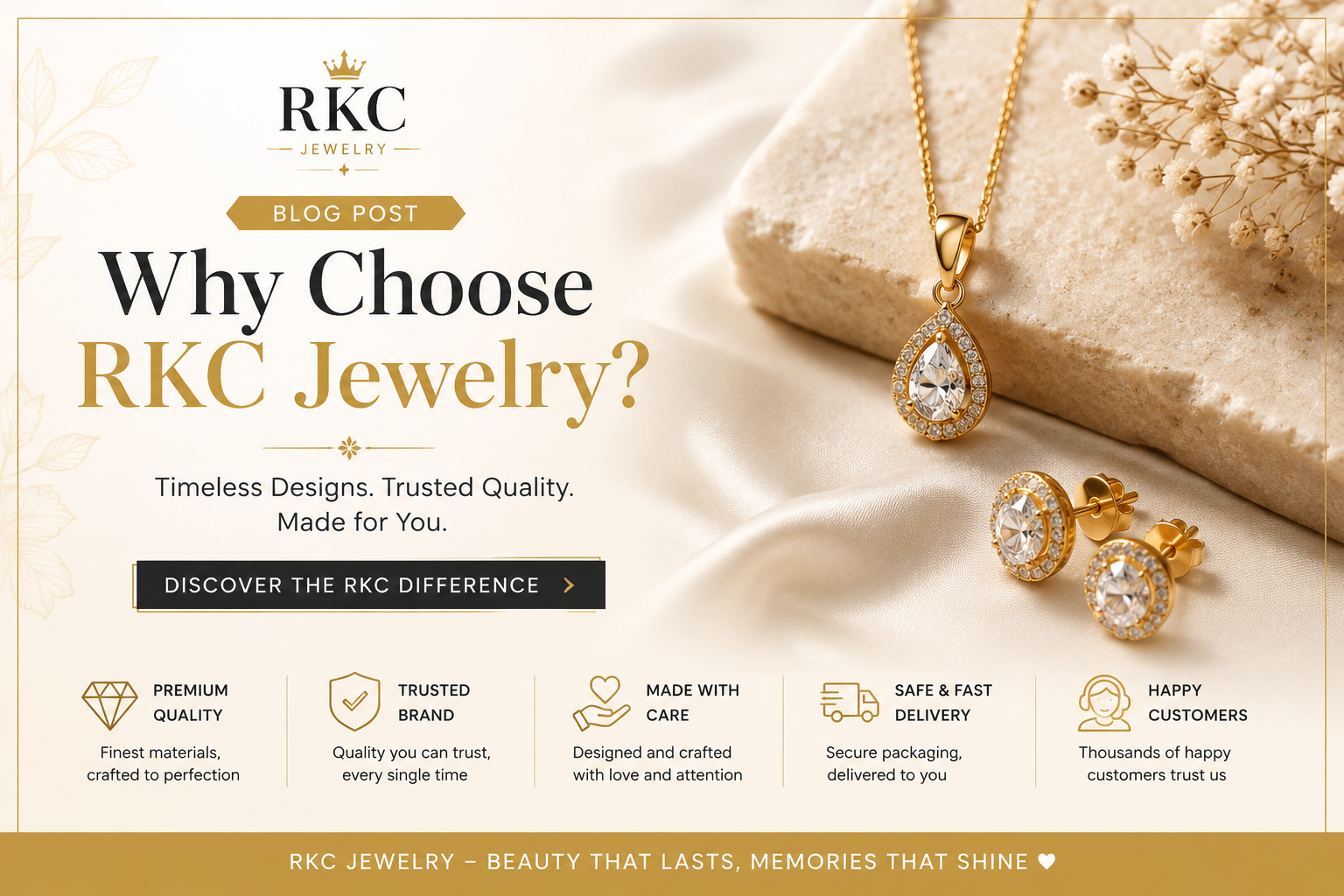 Why Choose RKC Jewelry?