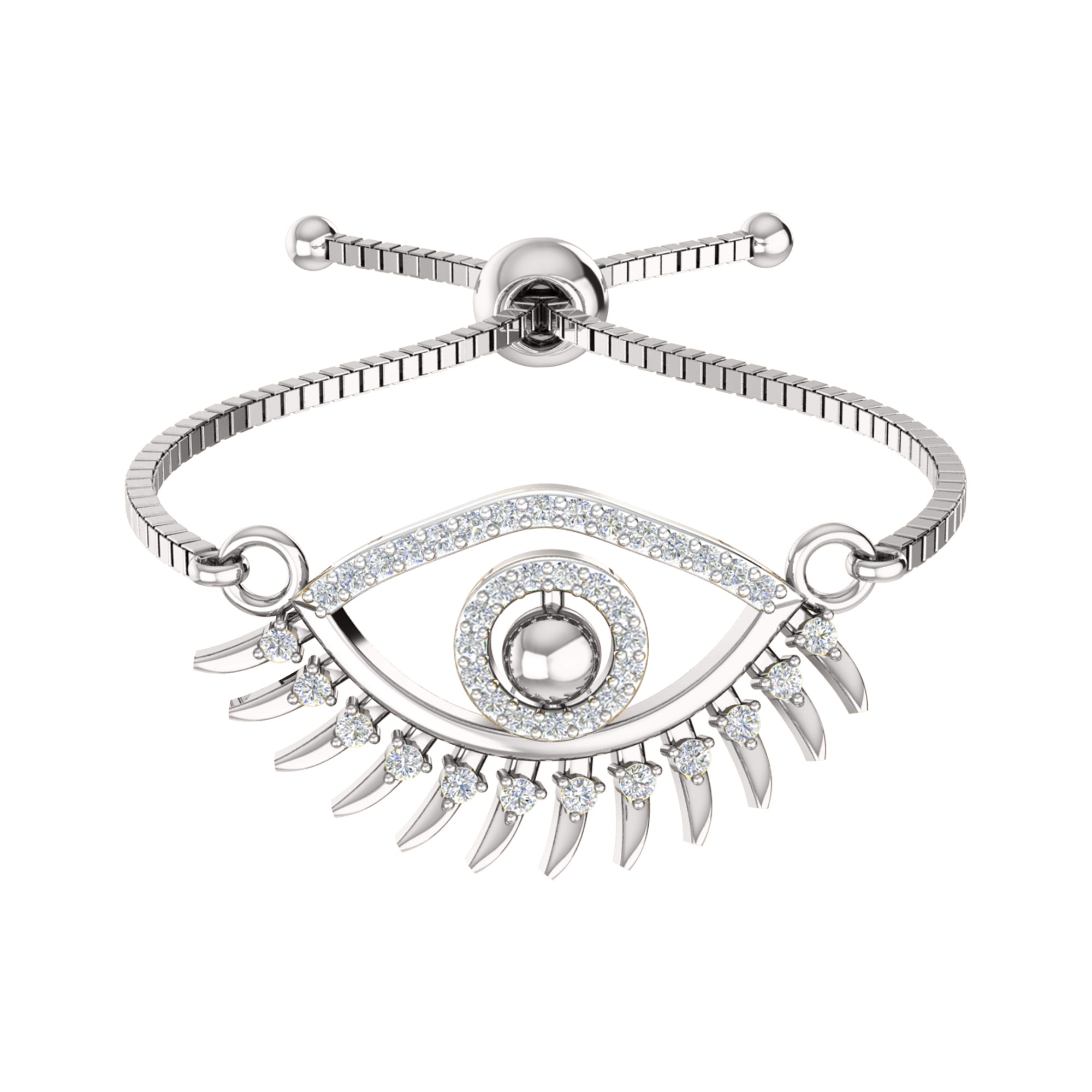 RKC 925 Sterling Silver 0.14Ct Multi Gemstone Women's Bracelet 14K Yellow Gold Plated Wt 3.80 GM Height 10.00mm