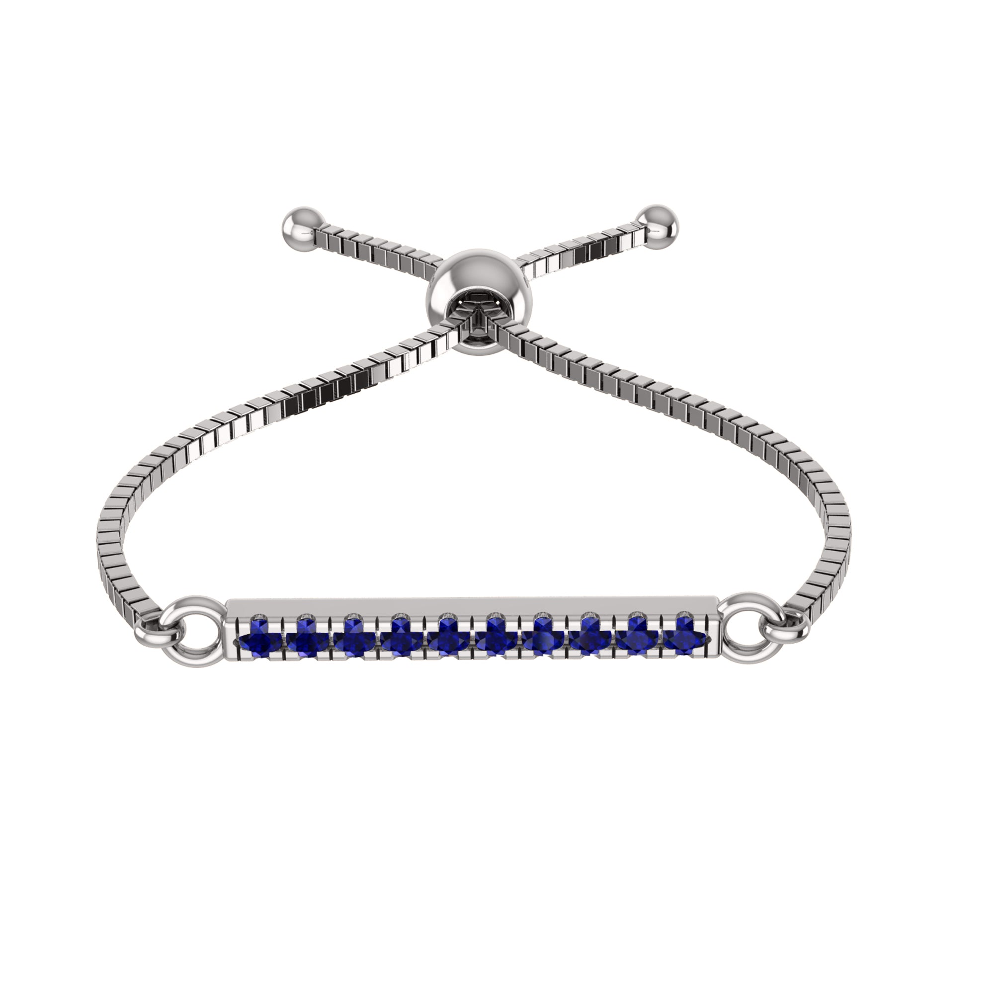 RKC 925 Sterling Silver Carat Wt 0.2 CT Multi Women's Bolo Adjustable Bracelet 14K Yellow Gold Plated Product Weight 2.80 GM