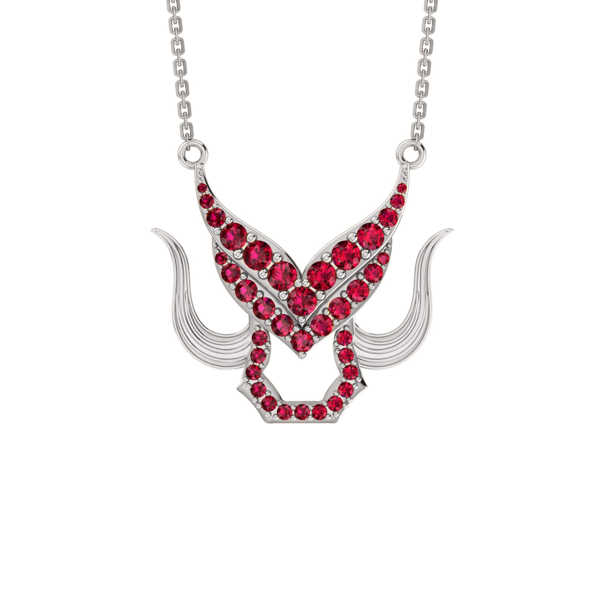 Γοητευτικό κολιέ RKC 2.73Ct Moissanite 925 Ασήμι 14 καρατίων Κίτρινο επιχρυσωμένο Βάρος προϊόντος 7.00gm Ύψος 26.00mm