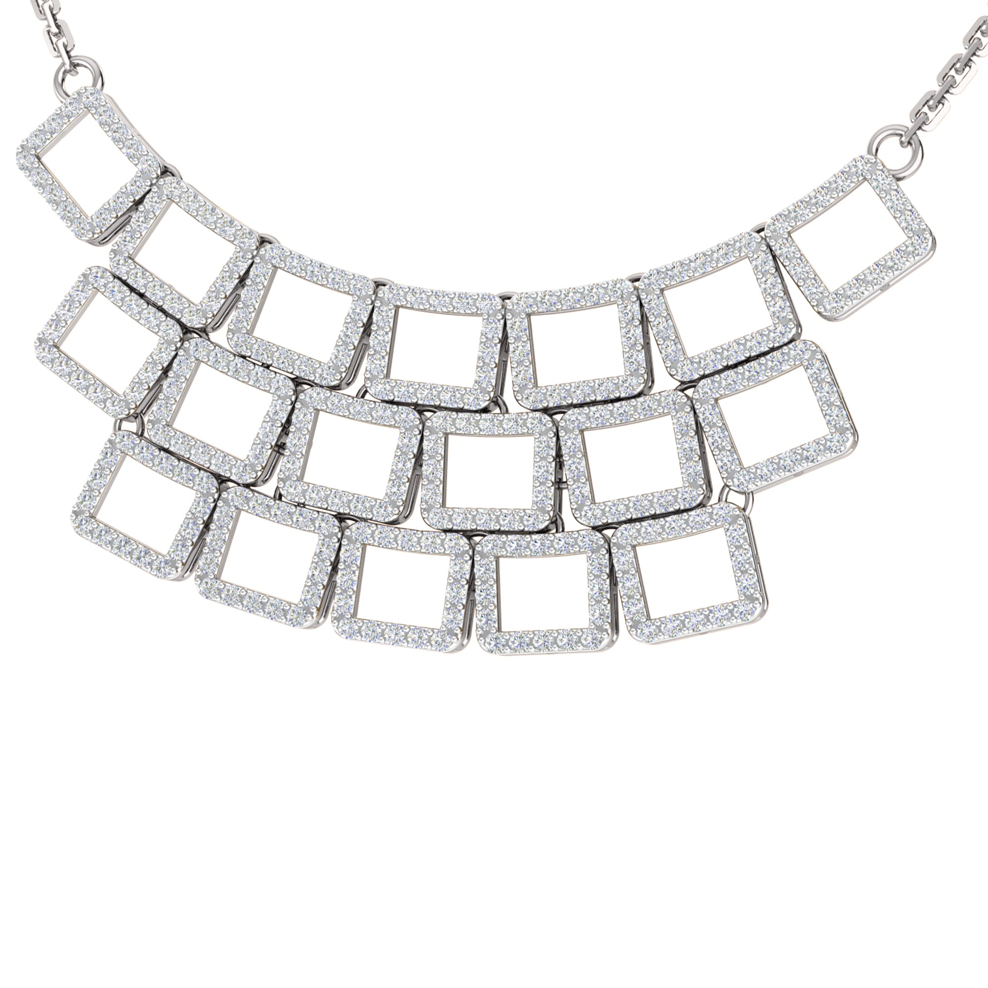 RKC 2.6 CT Moissanite Choker Necklace 925 Silver 14k Yellow gold Plated Product Weight 8.00 GM Height 20.00 MM