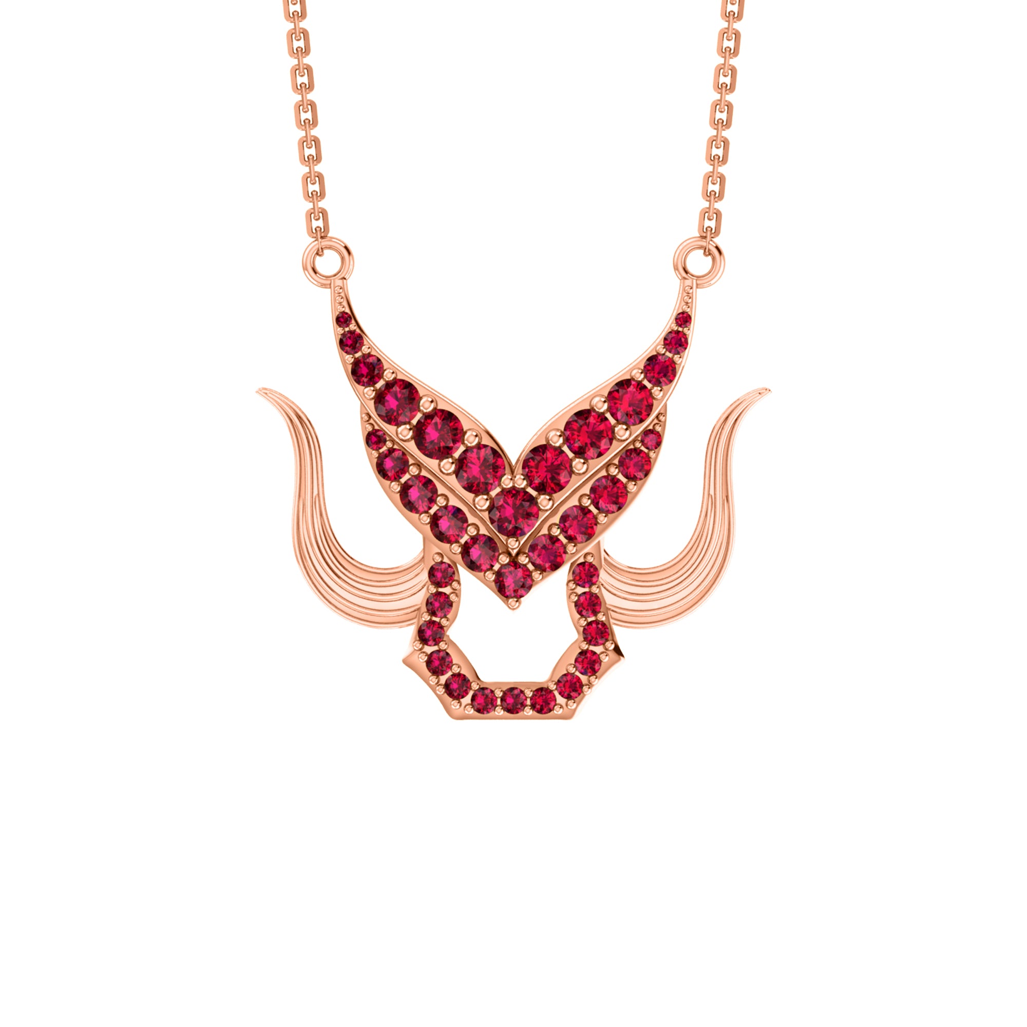 Γοητευτικό κολιέ RKC 2.73Ct Moissanite 925 Ασήμι 14 καρατίων Κίτρινο επιχρυσωμένο Βάρος προϊόντος 7.00gm Ύψος 26.00mm