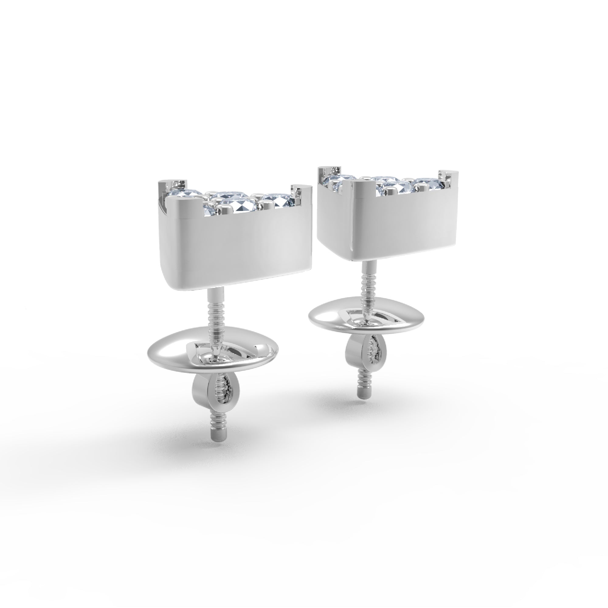 حلق نسائي صغير من الفضة الإسترليني RKC عيار 925 عيار 14 أصفر أكثر من 2.30 جرام ارتفاع 6.20 ملم