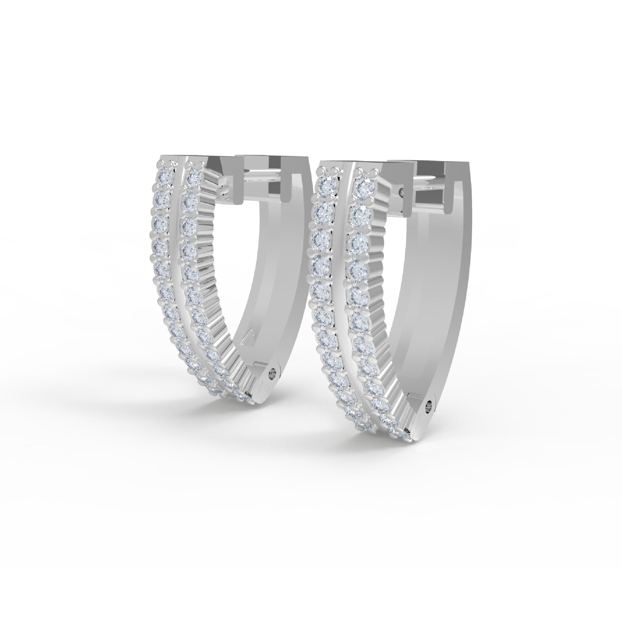 RKC 925 スターリングシルバー クリップオン フープ レディース イヤリング 14K イエロー 製品重量 4.00 GM 高さ 15.50 MM