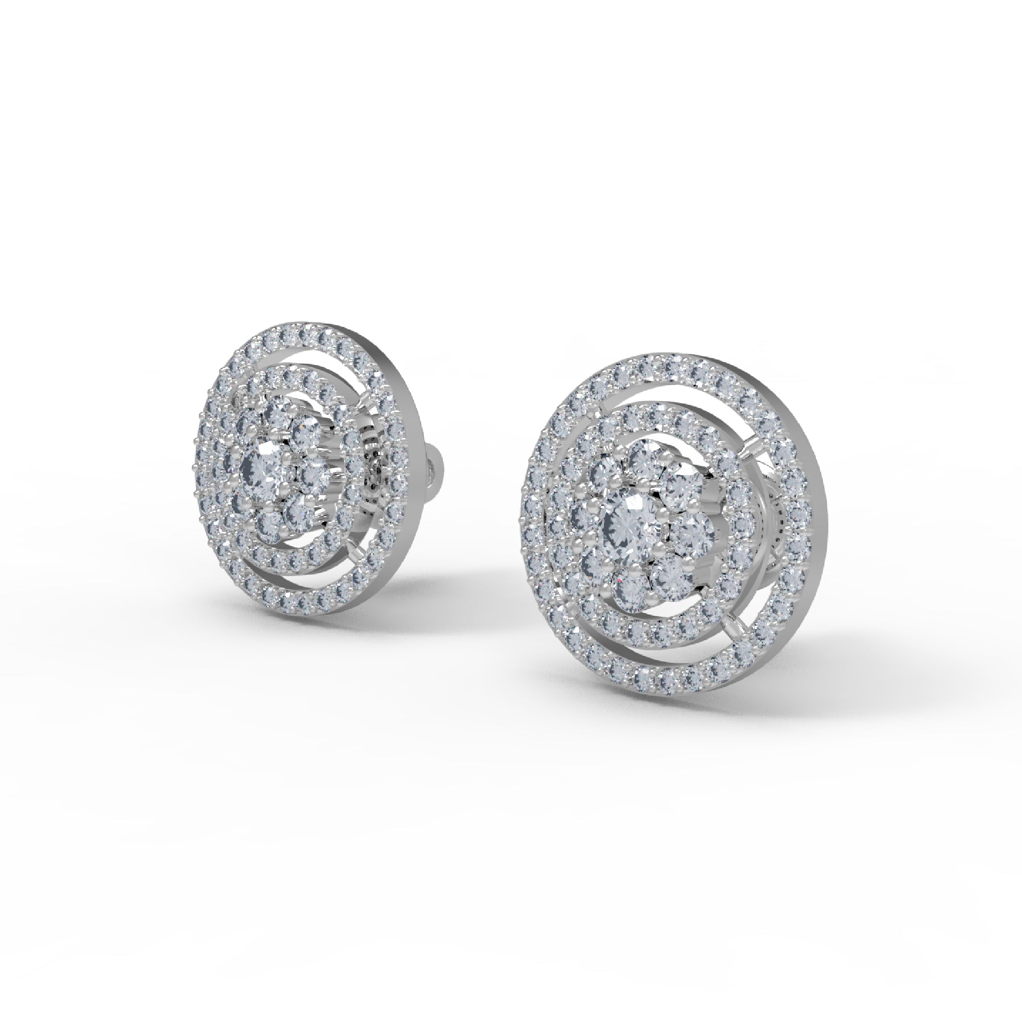 RKC 925 Sterling Silver Daily Wear Women Earring 14k Yellow Over Product Wt 3.70 GM Height 13.50 MM