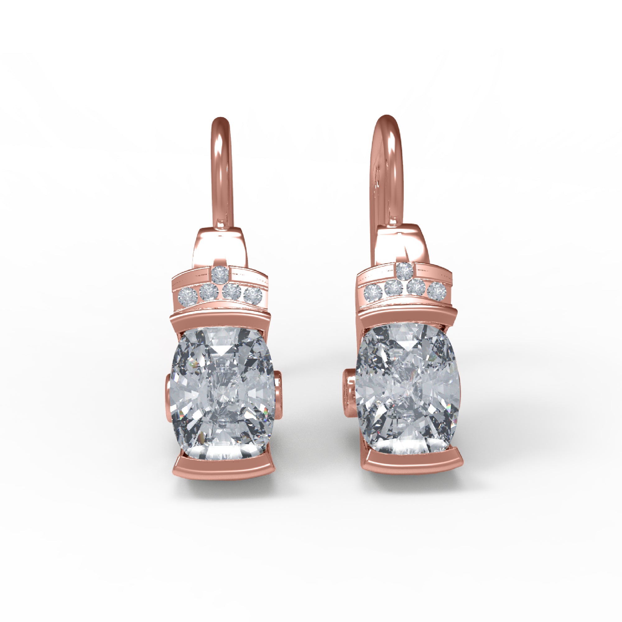 RKC 925 স্টার্লিং সিলভার হুপ মহিলাদের কানের দুল 14k হলুদ ওভার পণ্য Wt 4.20 GM উচ্চতা 22.00 MM