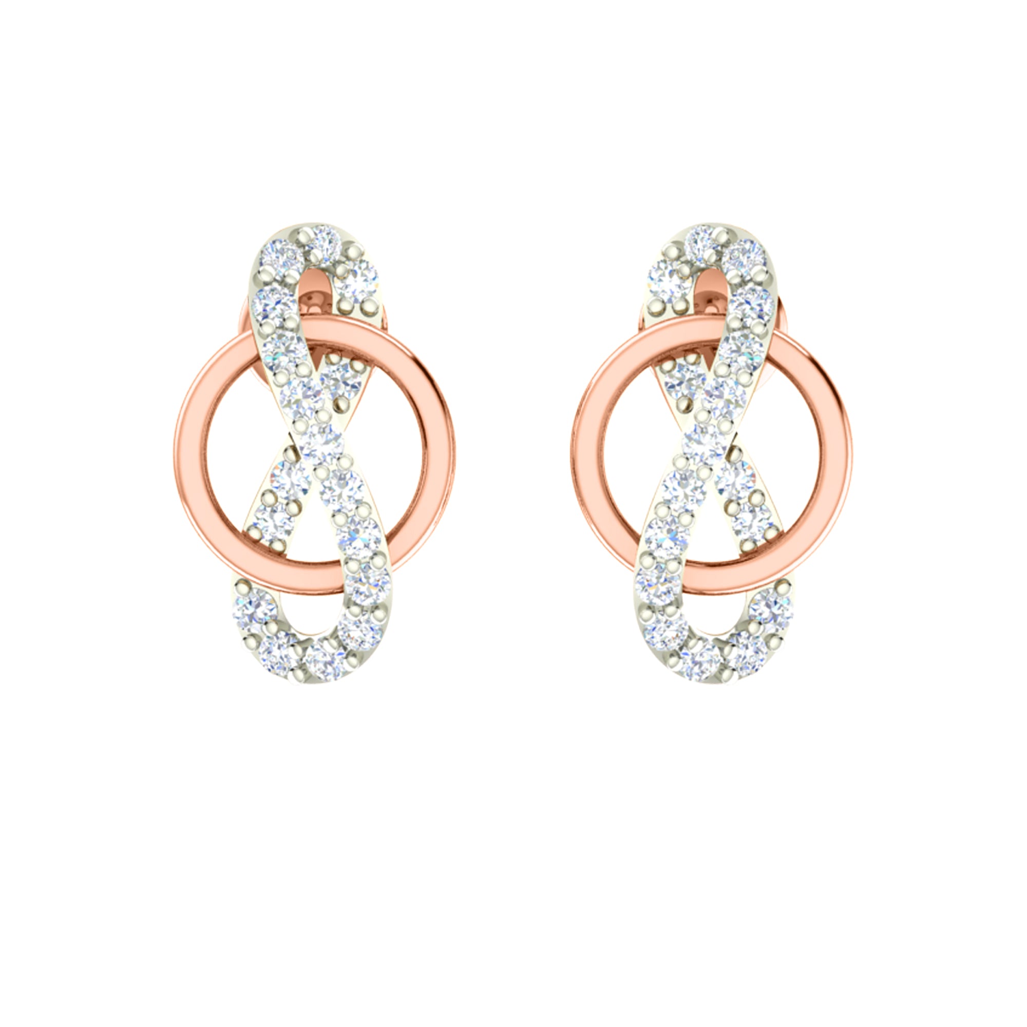 RKC 925 срэбра, золата, 0,67 карата, кулон з муасаніта, вага 4,10 г і завушніцы 2,70 г, камплект з пакрыццём з жоўтага золата 14 карат