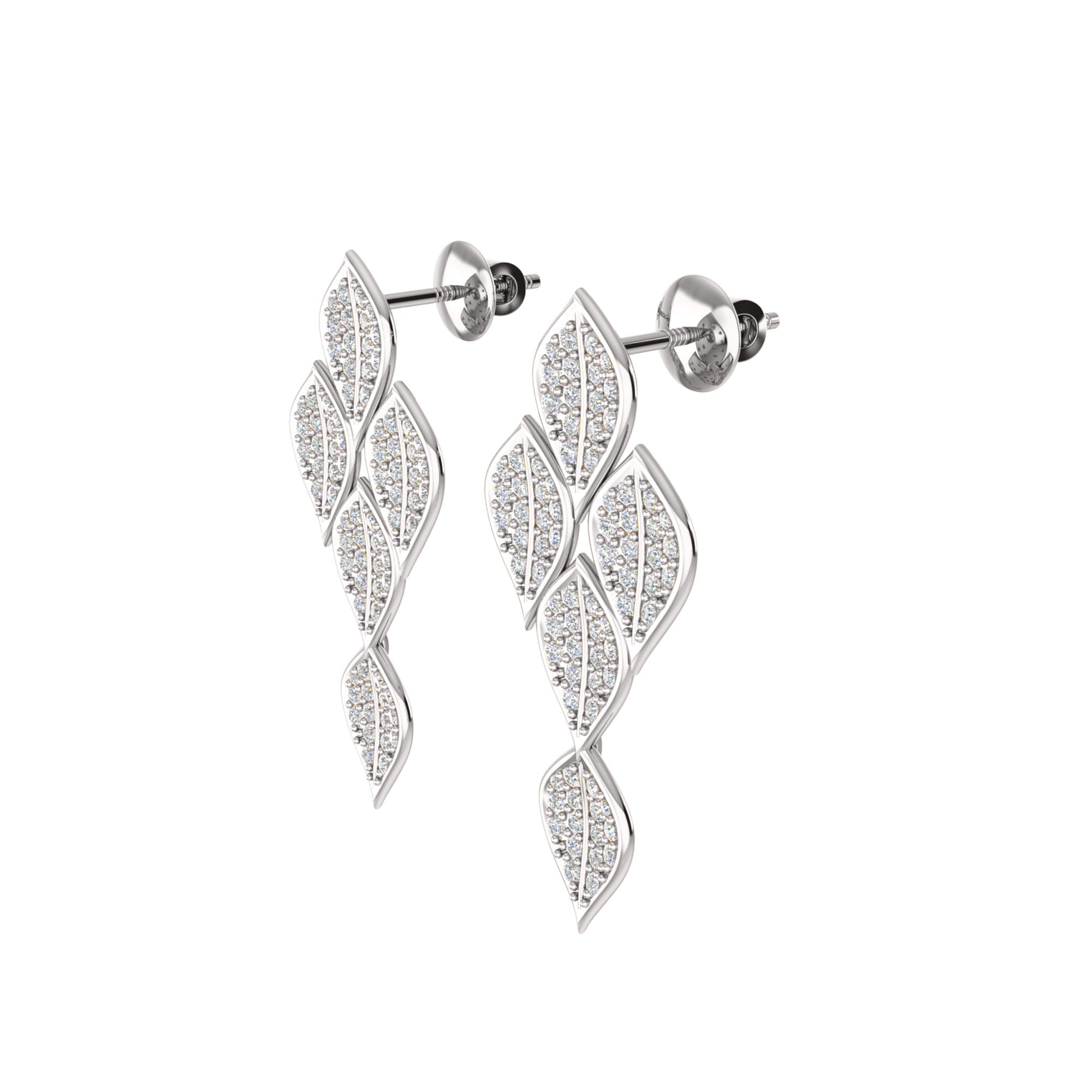 RKC 16.9 ct Moissanite Charming Necklace 925 Silver 14k Rose gold Plated Product Weight 39.00 gm