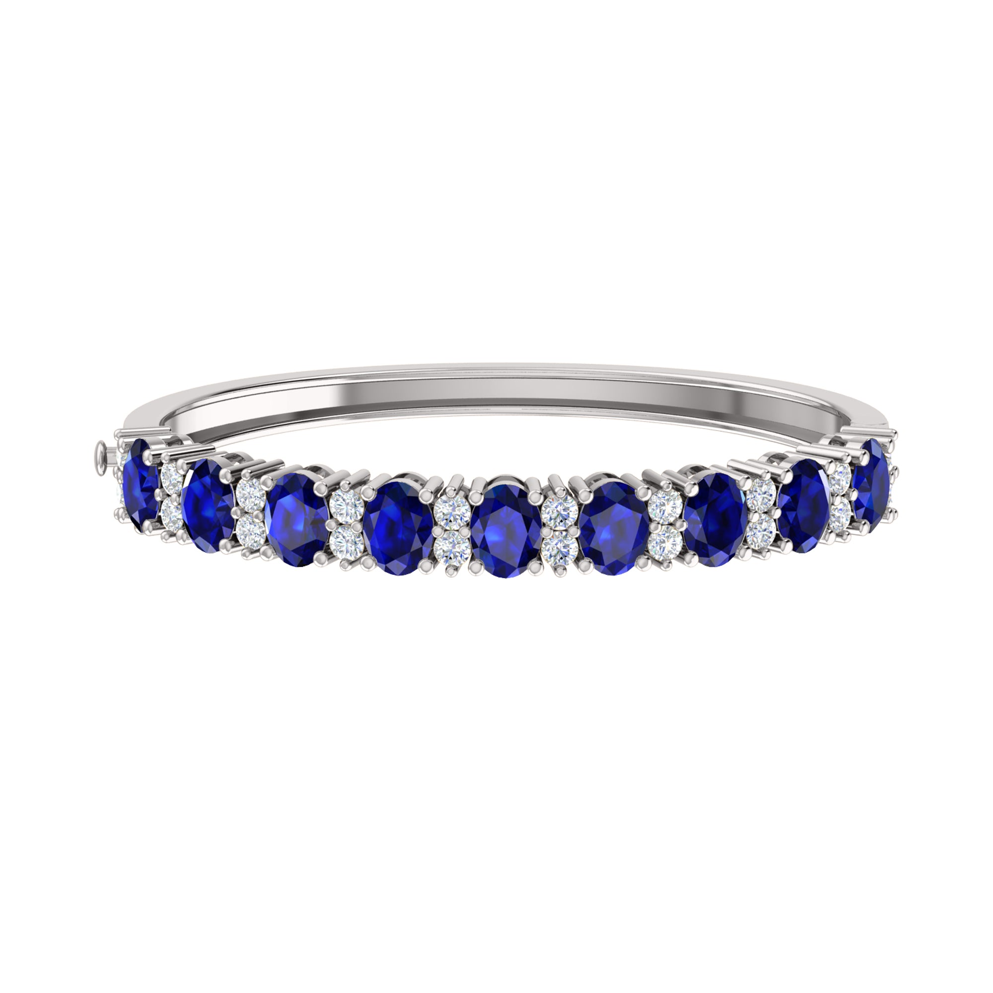 RKC 925 стерлингового срэбра 13.25 CT Жаночы бранзалет з жоўтага золата 14 карат Вага 18.00 GM Вышыня 46.00 мм