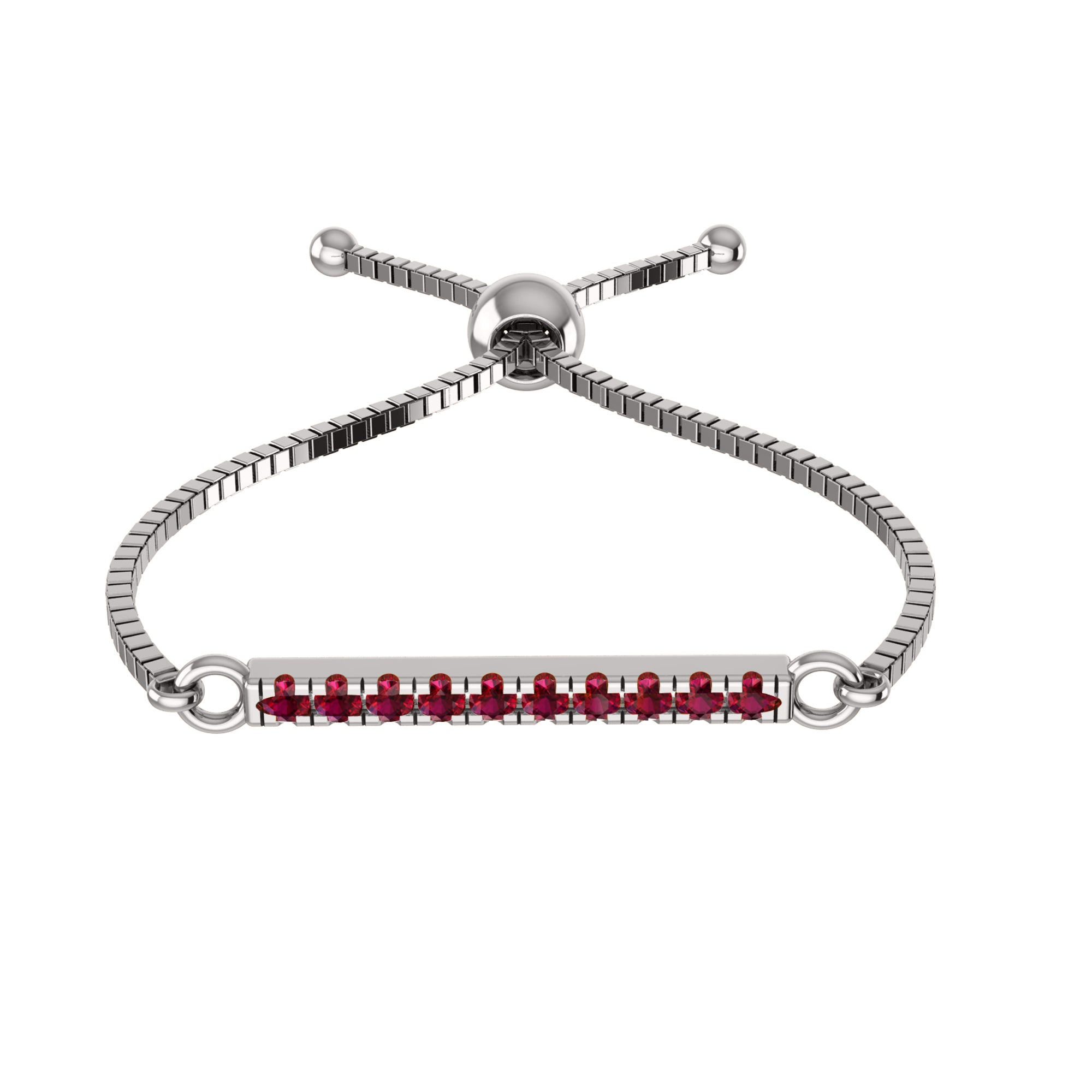 RKC 925 Sterling Silver Carat Wt 0.2 CT Multi Women's Bolo Adjustable Bracelet 14K Yellow Gold Plated Product Weight 2.80 GM