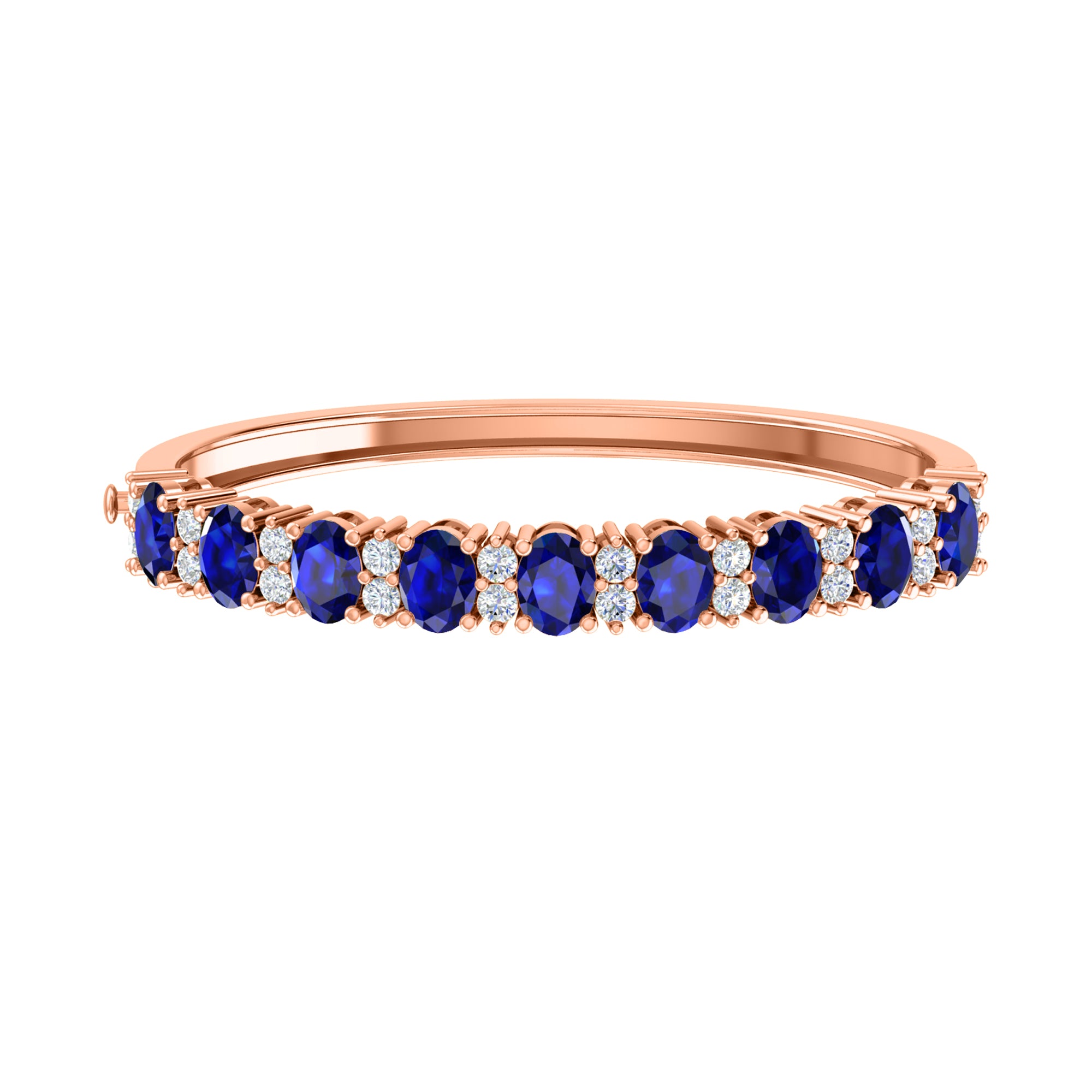 RKC 925 стерлингового срэбра 13.25 CT Жаночы бранзалет з жоўтага золата 14 карат Вага 18.00 GM Вышыня 46.00 мм