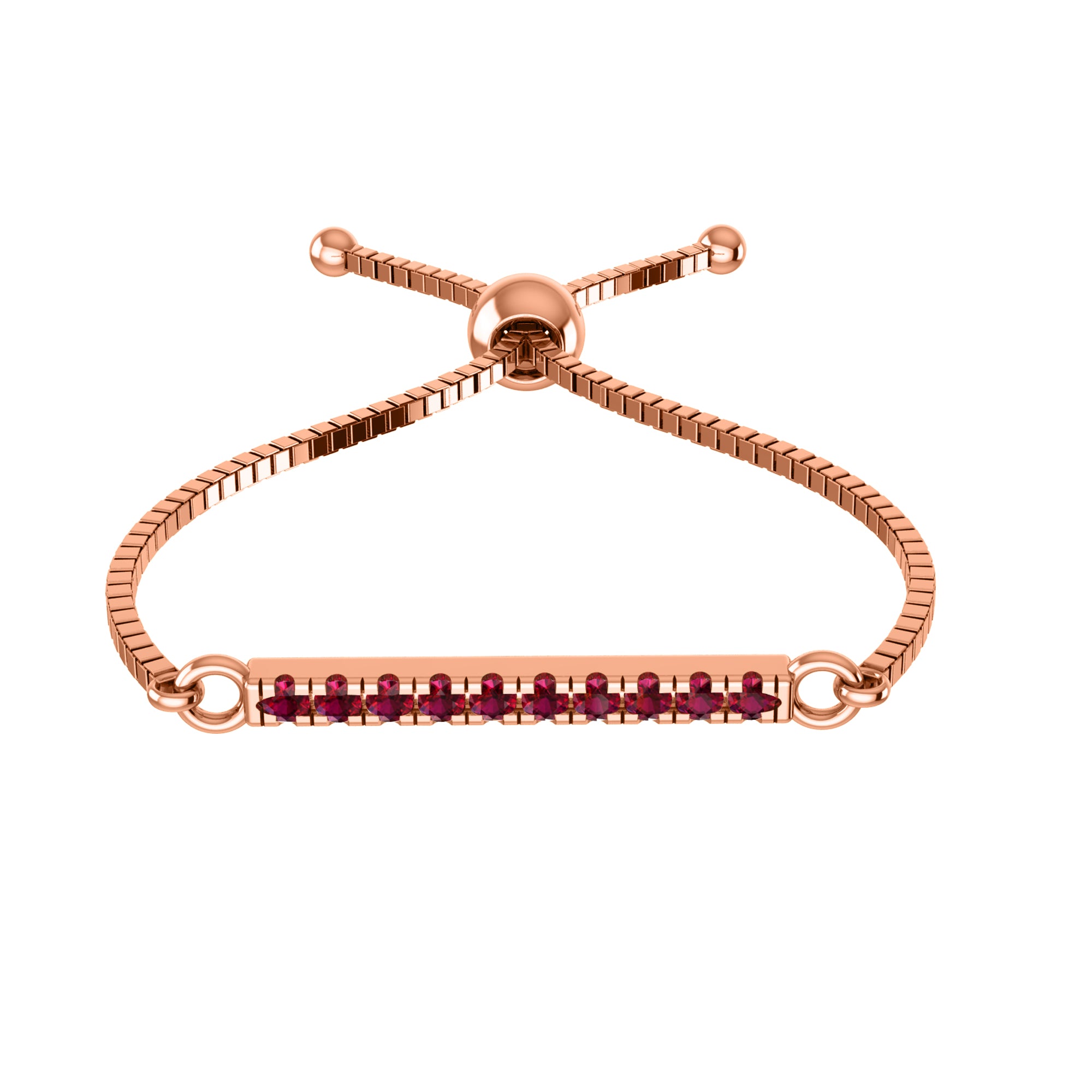 RKC 925 Sterling Silver Carat Wt 0.2 CT Multi Women's Bolo Adjustable Bracelet 14K Yellow Gold Plated Product Weight 2.80 GM