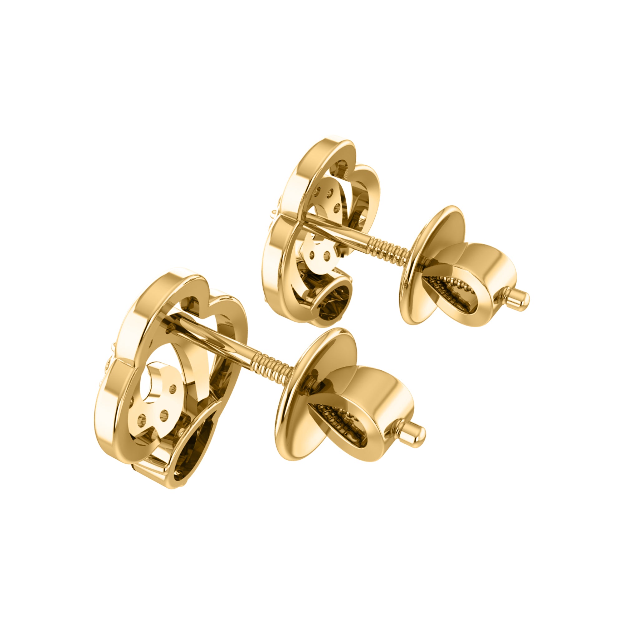 Срэбра RKC 925, залаты, 0,36 карата, кулон з рубінам, вагой 3,60 г і завушніцамі вагой 2,20 г, камплект з пакрыццём з ружовага золата 14 карат