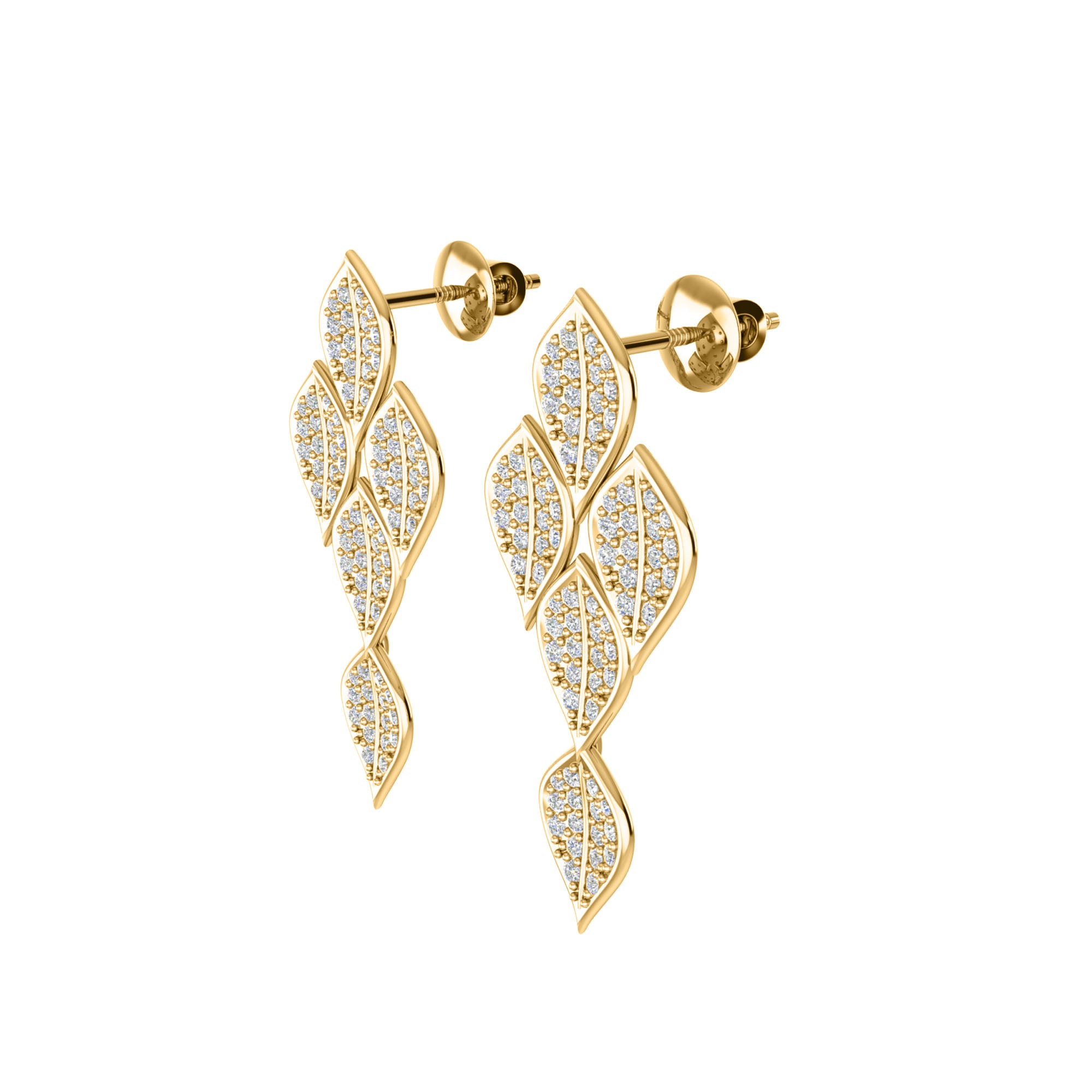 RKC 16.9 ct Moissanite Charming Necklace 925 Silver 14k Rose gold Plated Product Weight 39.00 gm