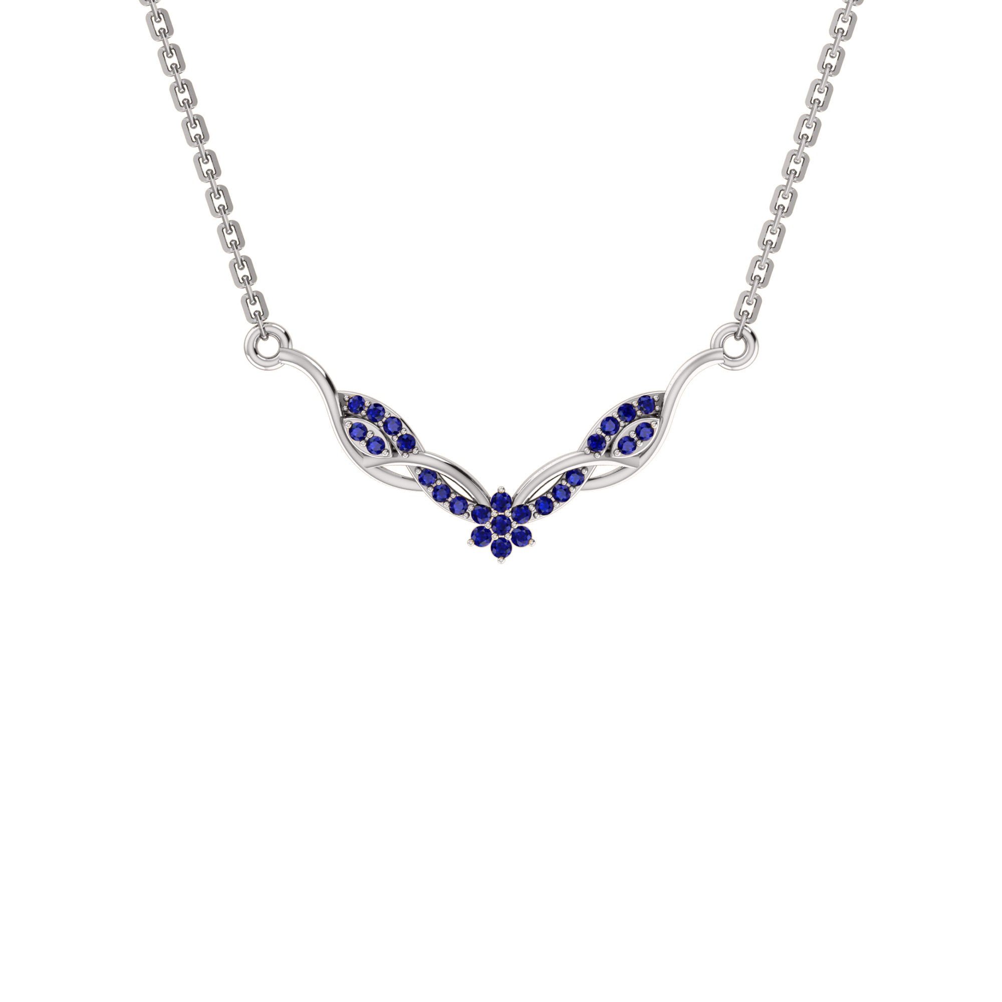 RKC 2.4 CT Charming Moissanite Necklace 925 Silver 14k Yellow gold Plated Product Weight 4.50 GM Height 16.50 MM