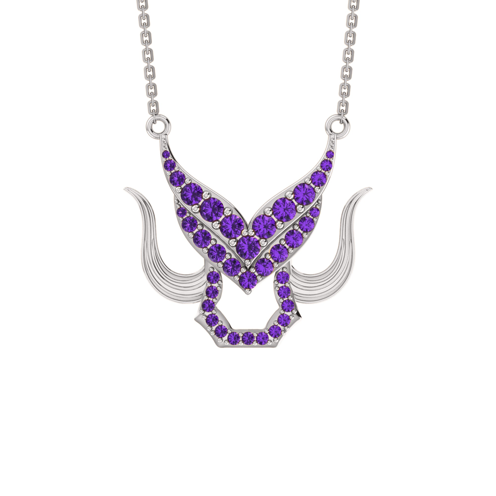 Γοητευτικό κολιέ RKC 2.73Ct Moissanite 925 Ασήμι 14 καρατίων Κίτρινο επιχρυσωμένο Βάρος προϊόντος 7.00gm Ύψος 26.00mm