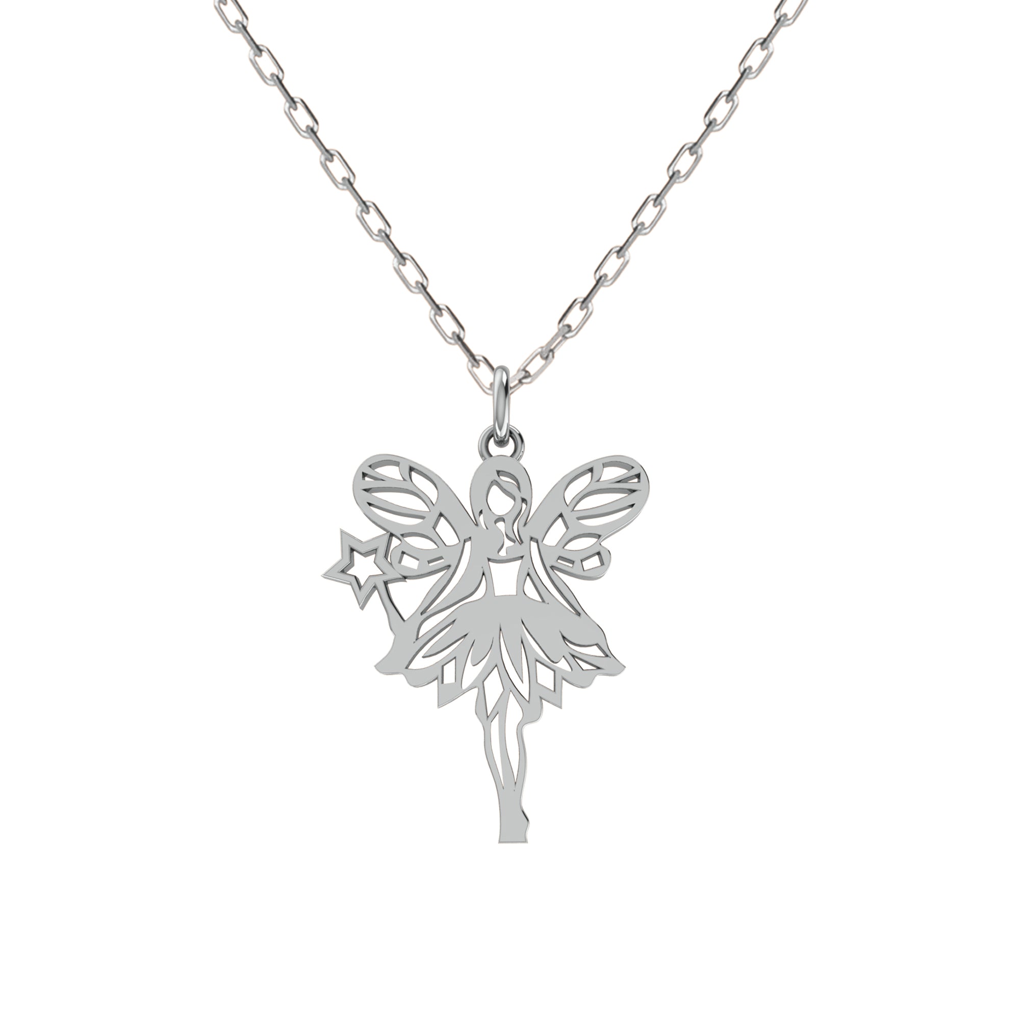 RKC অ্যাঞ্জেল দুল 925 সিলভার জুয়েলারী 14K রোজ গোল্ড প্লেটেড Wt 4.10gm উচ্চতা 25.80mm