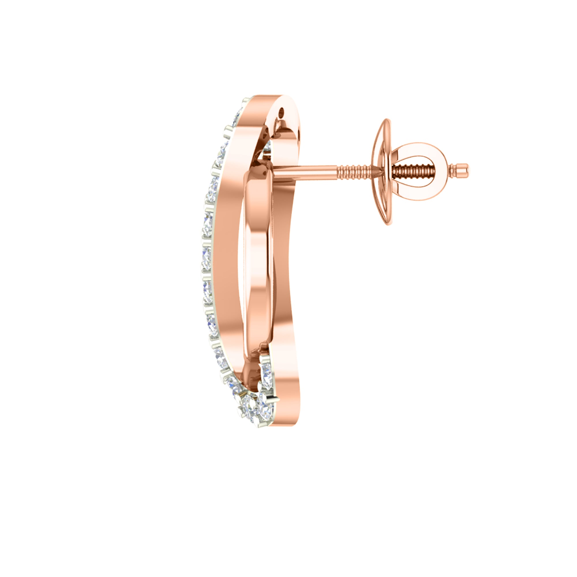 RKC 925 срэбра, золата, 0,67 карата, кулон з муасаніта, вага 4,10 г і завушніцы 2,70 г, камплект з пакрыццём з жоўтага золата 14 карат