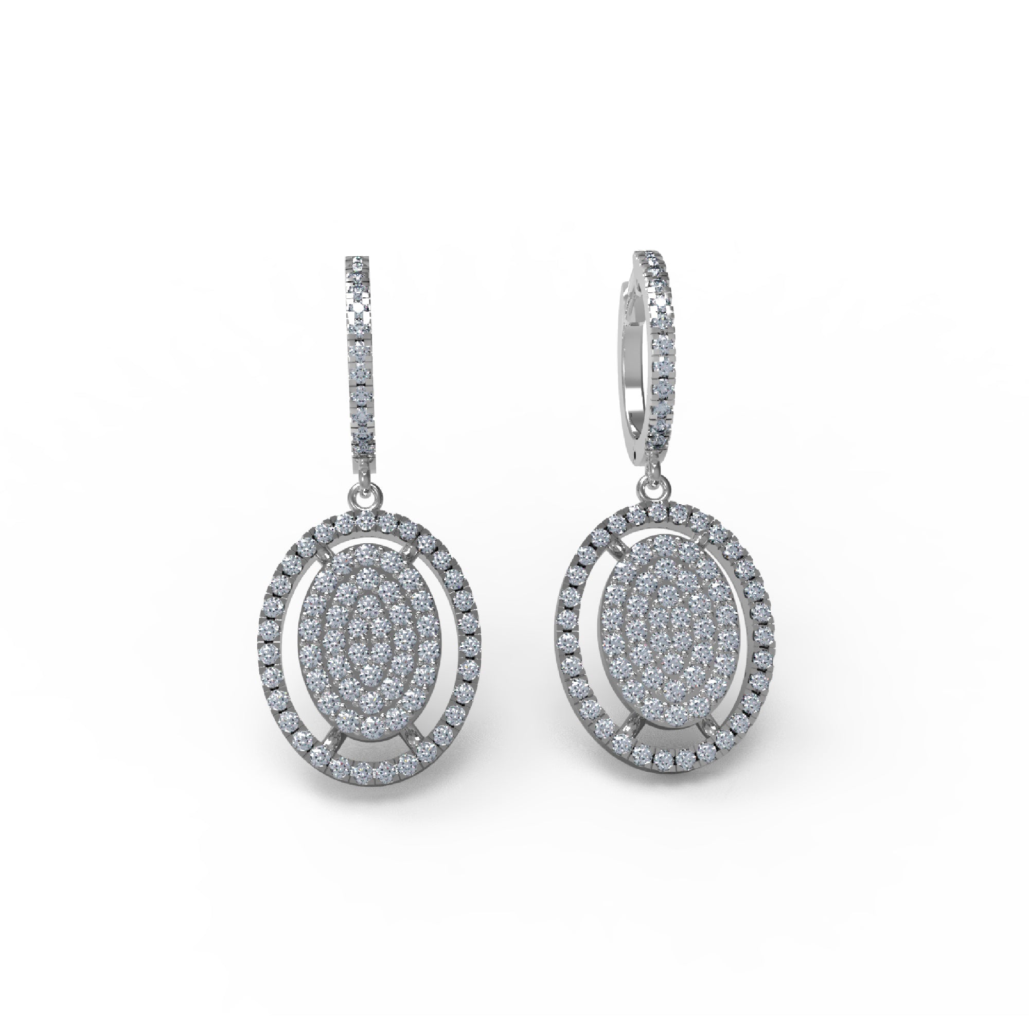 حلق نسائي من الفضة الإسترليني RKC عيار 925 متدلي عيار 14 قيراط أصفر فوق المنتج، وزن المنتج 4.20 جرام، ارتفاع 29.00 ملم