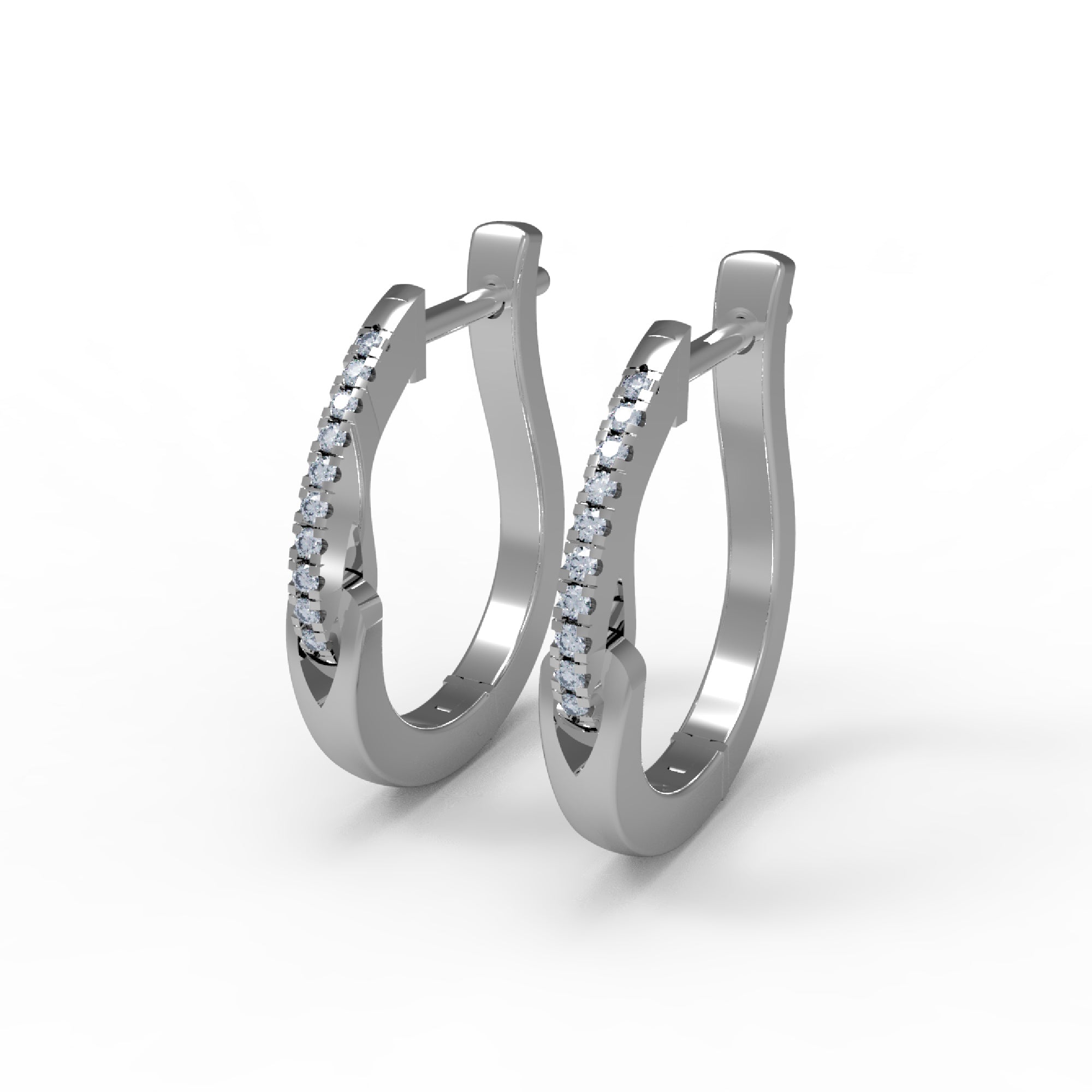 RKC 925 স্টার্লিং সিলভার হুপ মহিলাদের কানের দুল 14k হলুদ ওভার পণ্য Wt 3.40 GM উচ্চতা 19.00 MM