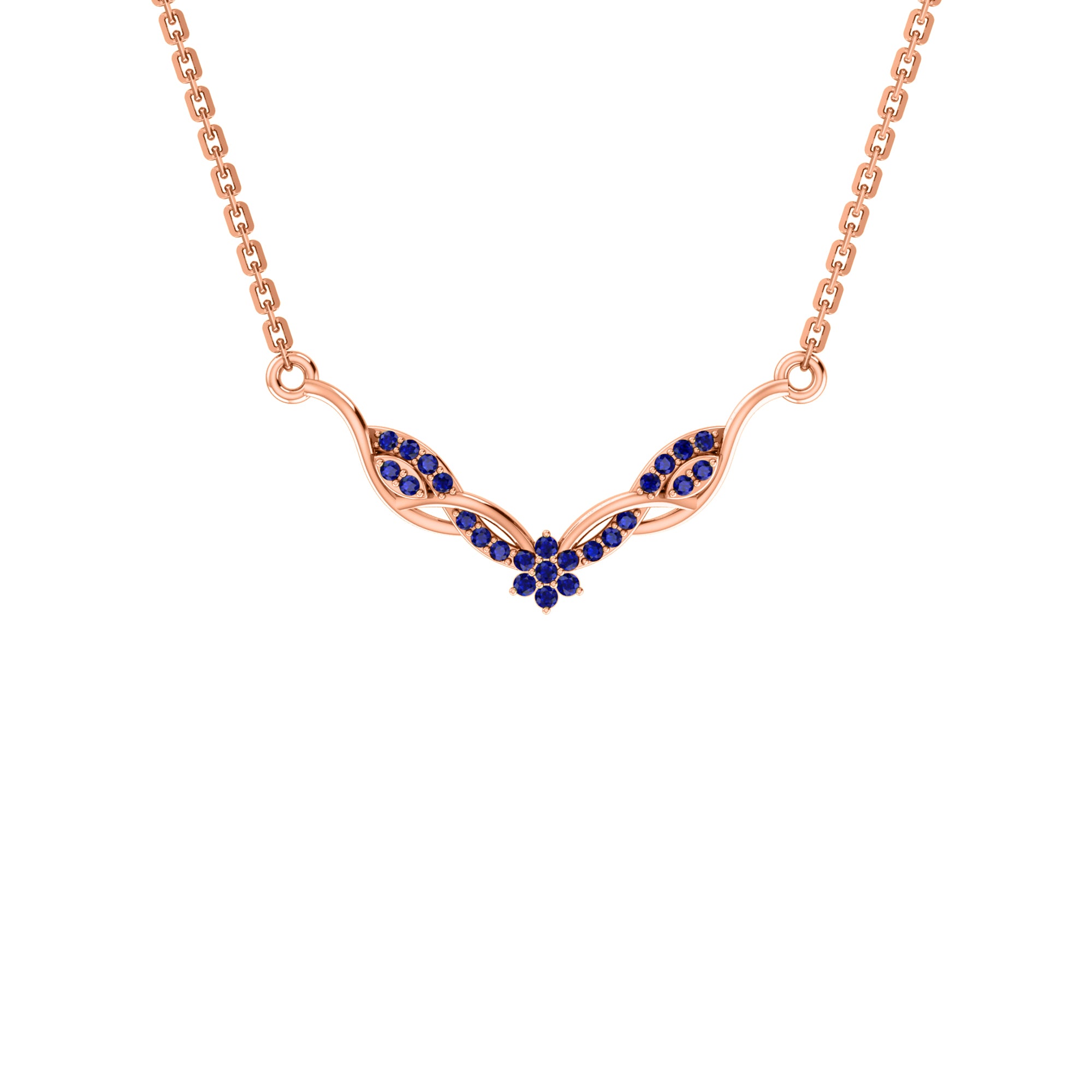 RKC 2.4 CT Charming Moissanite Necklace 925 Silver 14k Yellow gold Plated Product Weight 4.50 GM Height 16.50 MM