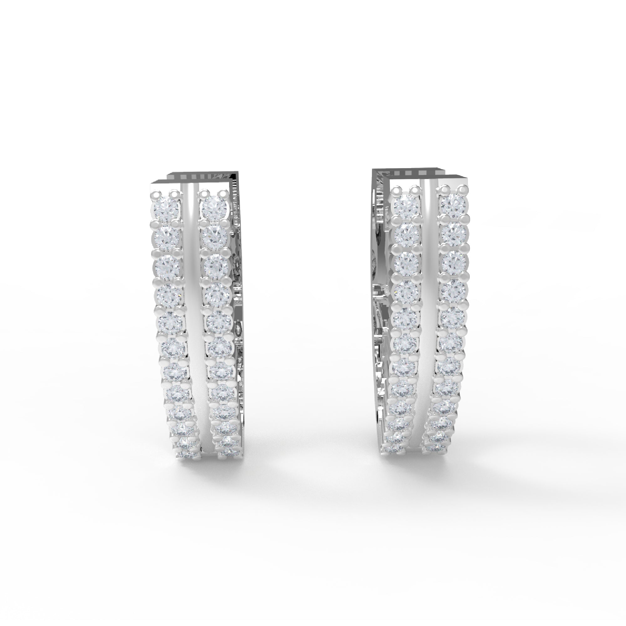 RKC 925 スターリングシルバー クリップオン フープ レディース イヤリング 14K イエロー 製品重量 4.00 GM 高さ 15.50 MM