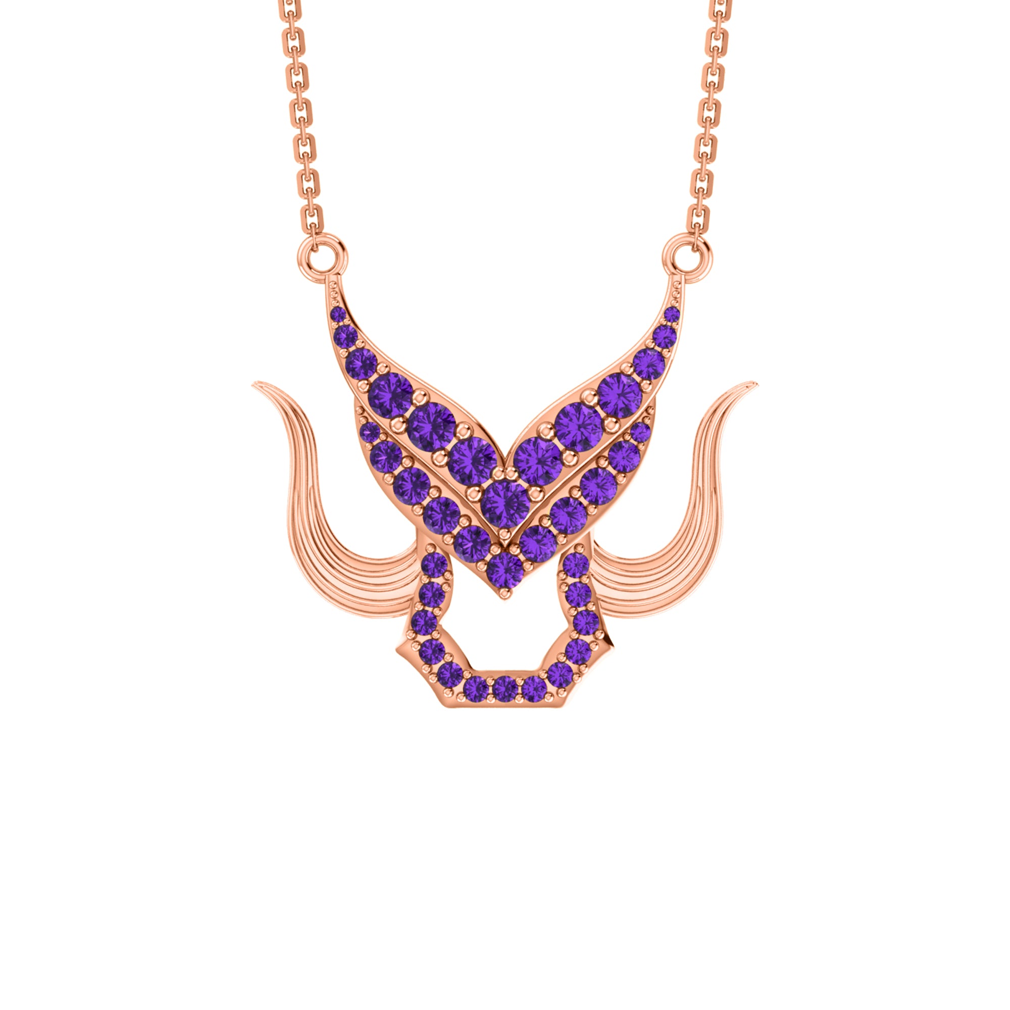 Γοητευτικό κολιέ RKC 2.73Ct Moissanite 925 Ασήμι 14 καρατίων Κίτρινο επιχρυσωμένο Βάρος προϊόντος 7.00gm Ύψος 26.00mm