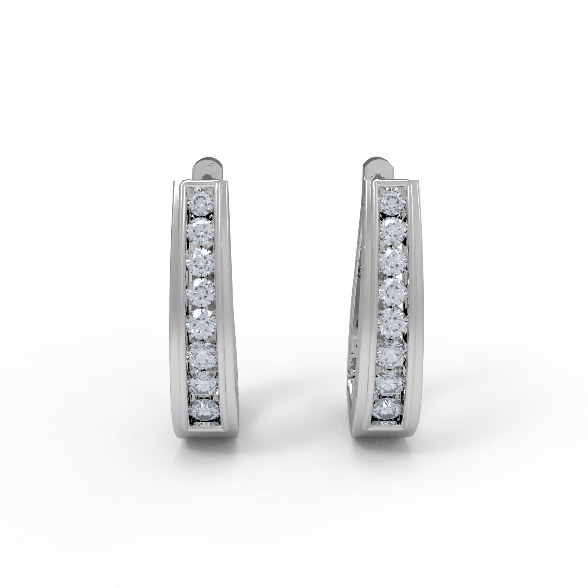 RKC 925 Sterling Silver Daily Wear Women Earring 14k Rose Over Product Wt 5.80 GM Height 20.00 MM