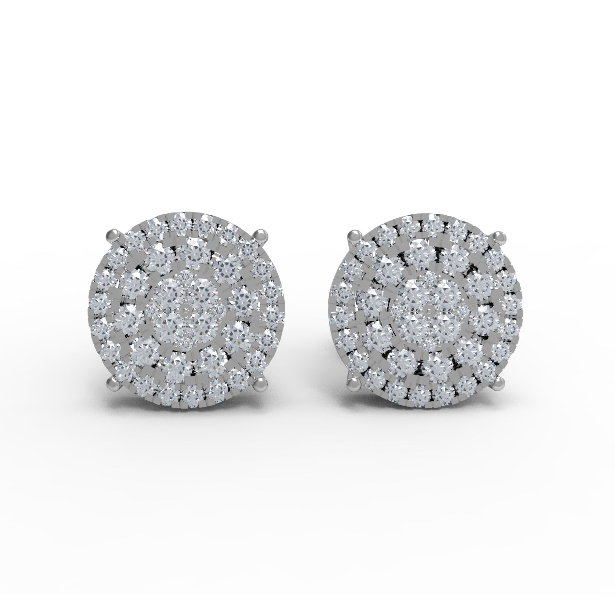 RKC 925 Sterlingsølv skrue tilbake Stud kvinner øredobber 14k gul Overvekt 2,80 GM Høyde 9,50 MM