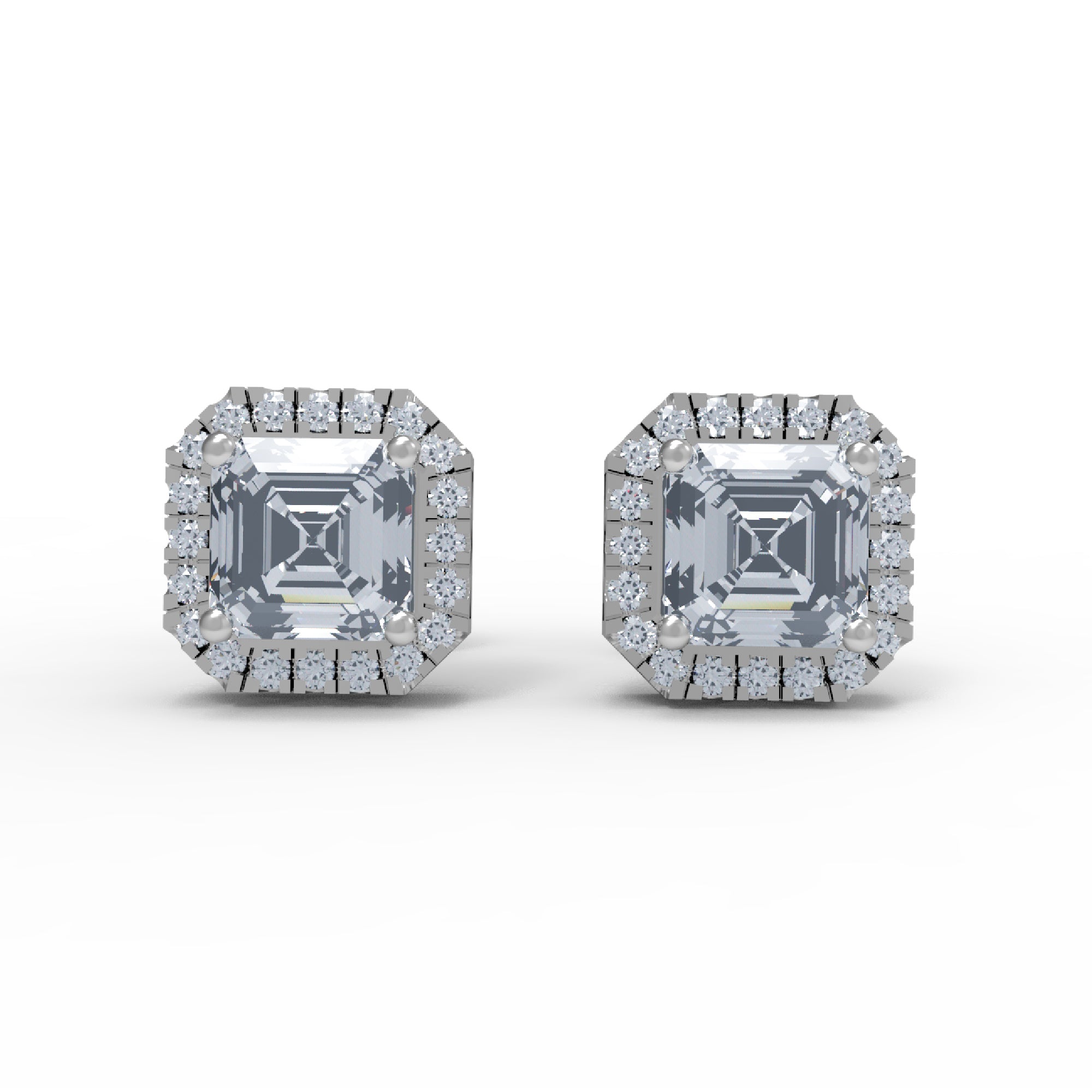 Жаночыя завушніцы-гваздзікі з стерлингового срэбра RKC 925, 14 карат, жоўты, больш за вагу 2,3 г, вышыня 7,80 мм