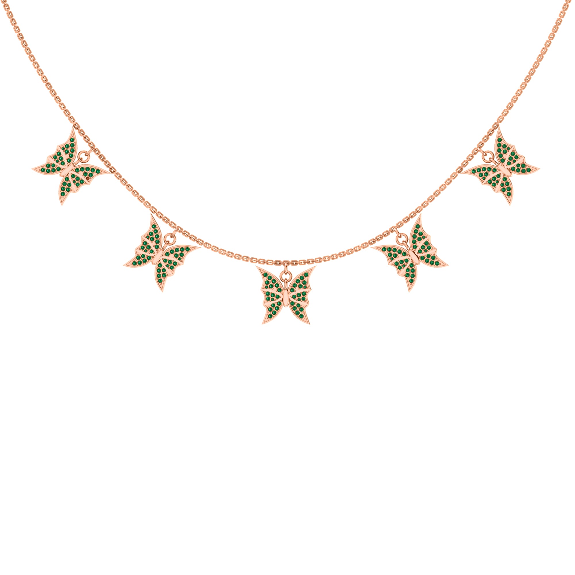 RKC 1.1 CT Moissanite Charming Necklace 925 Silver 14k Yellow gold Plated Product Weight 7.50 GM Height 14.50 MM