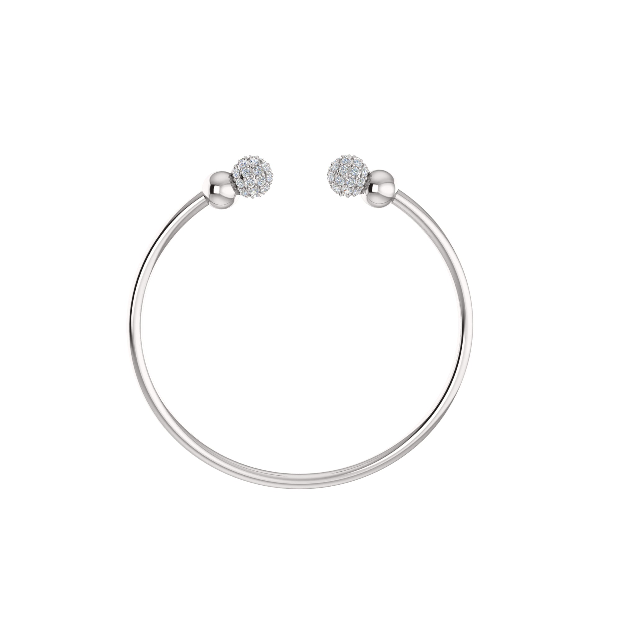 RKC 925 Sterling Silver Carat Wt 1.08 CT Multi Gemstone Women's  Bangle 14K Rose Gold Plated Product Weight 10.00 GMHeight 50.00 MM