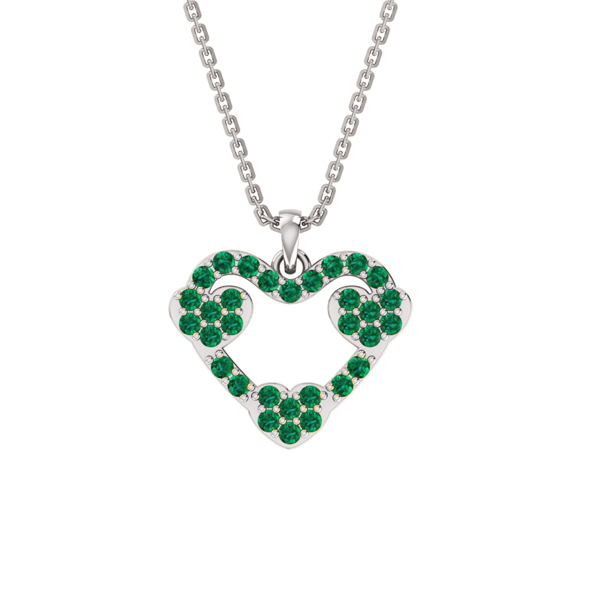 RKC – pendentif cœur Moissanite 2.00 CT, bijoux en argent 925 plaqué or Rose 14K, poids 4.30 GM, hauteur 17.80 MM