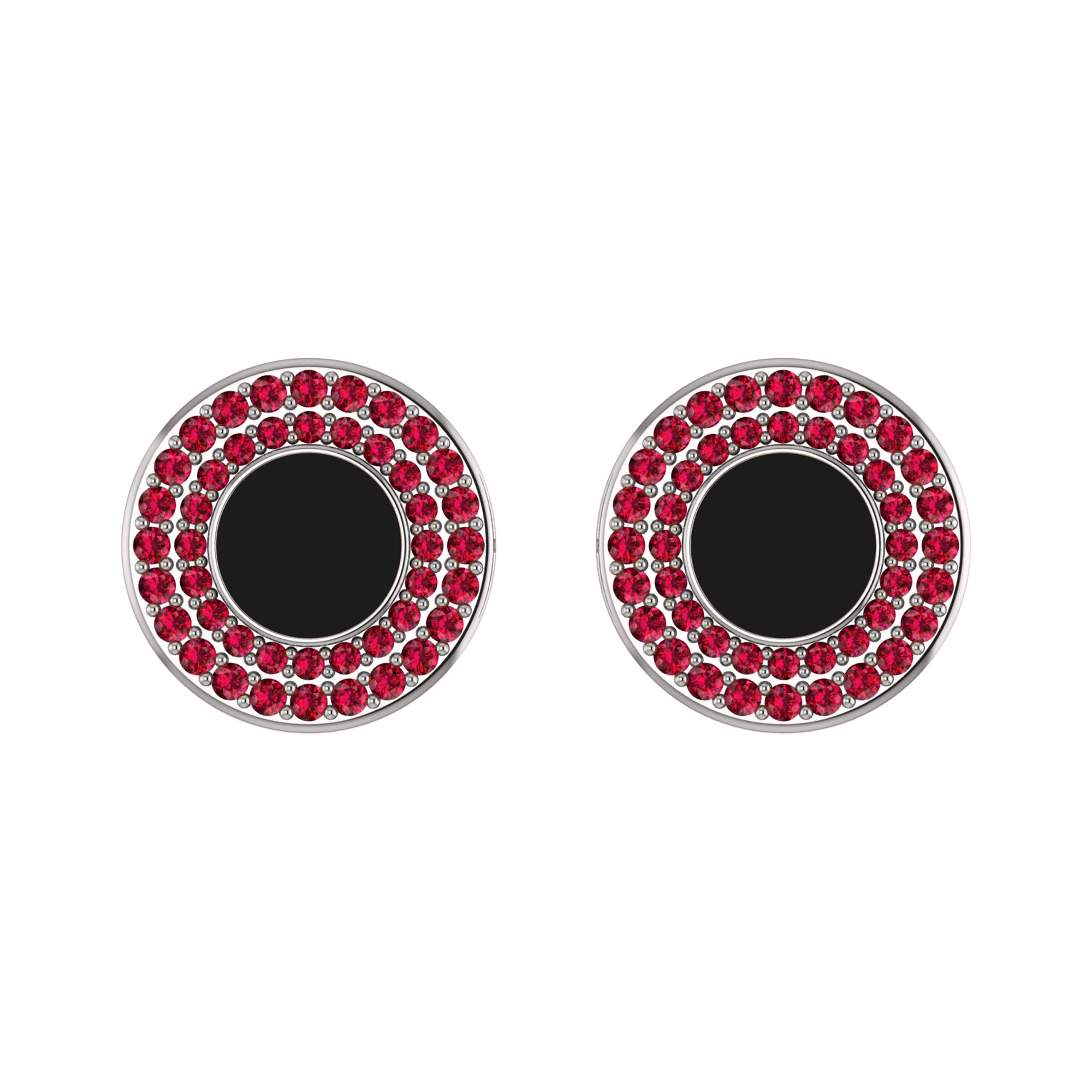 RKC モアッサナイト 925 スターリング シルバー カフリンクス 14K イエロー ゴールド メッキ製品 重量 4.80 gm