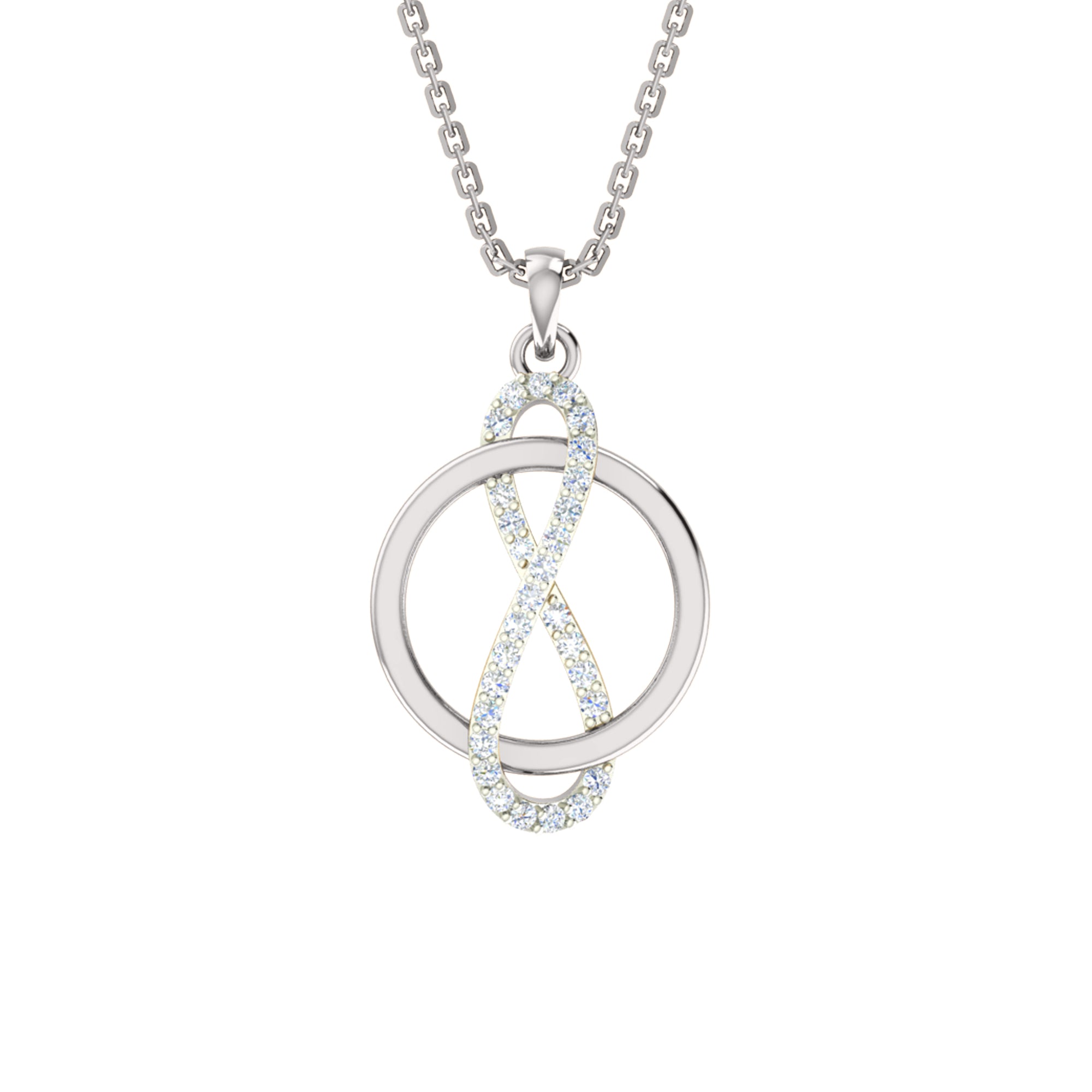 RKC 925 срэбра, золата, 0,67 карата, кулон з муасаніта, вага 4,10 г і завушніцы 2,70 г, камплект з пакрыццём з жоўтага золата 14 карат