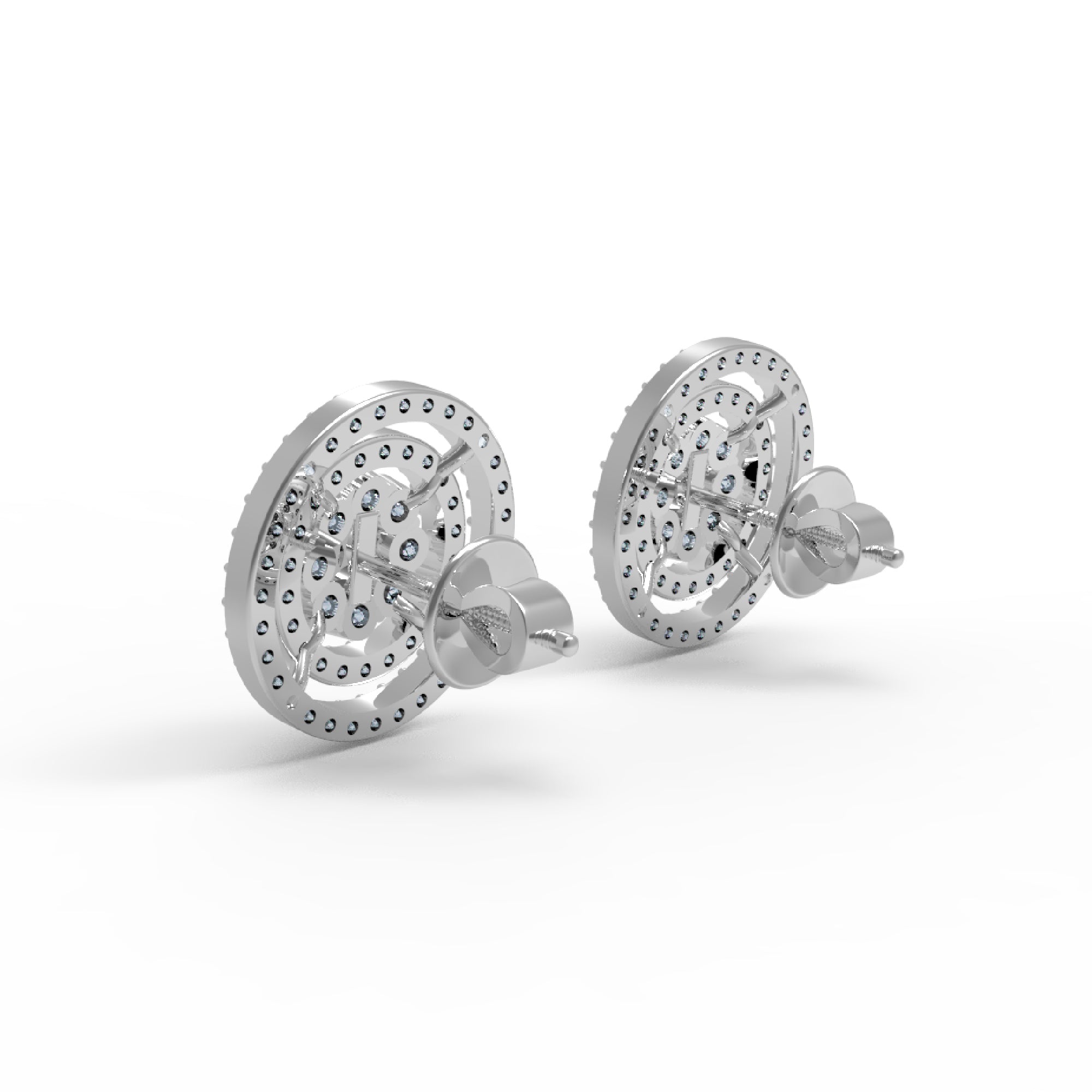 RKC 925 Sterling Silver Daily Wear Women Earring 14k Yellow Over Product Wt 3.70 GM Height 13.50 MM