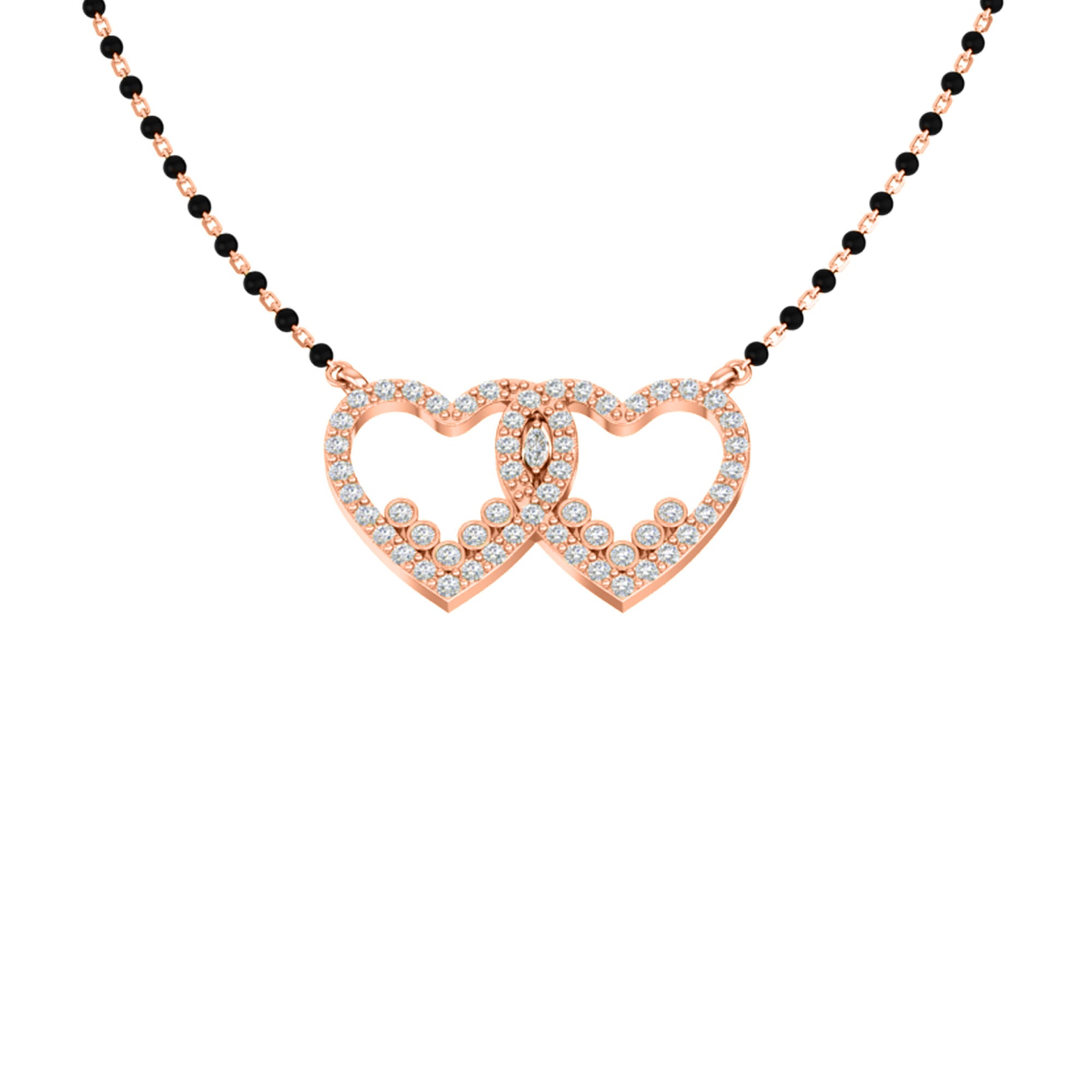 RKC 1.78Ct મોઈસાનાઈટ મહિલા મંગળસૂત્ર 925 સિલ્વર 14k યલો ગોલ્ડ પ્લેટેડ પ્રોડક્ટ વજન 6.00gm ઊંચાઈ 20.00mm