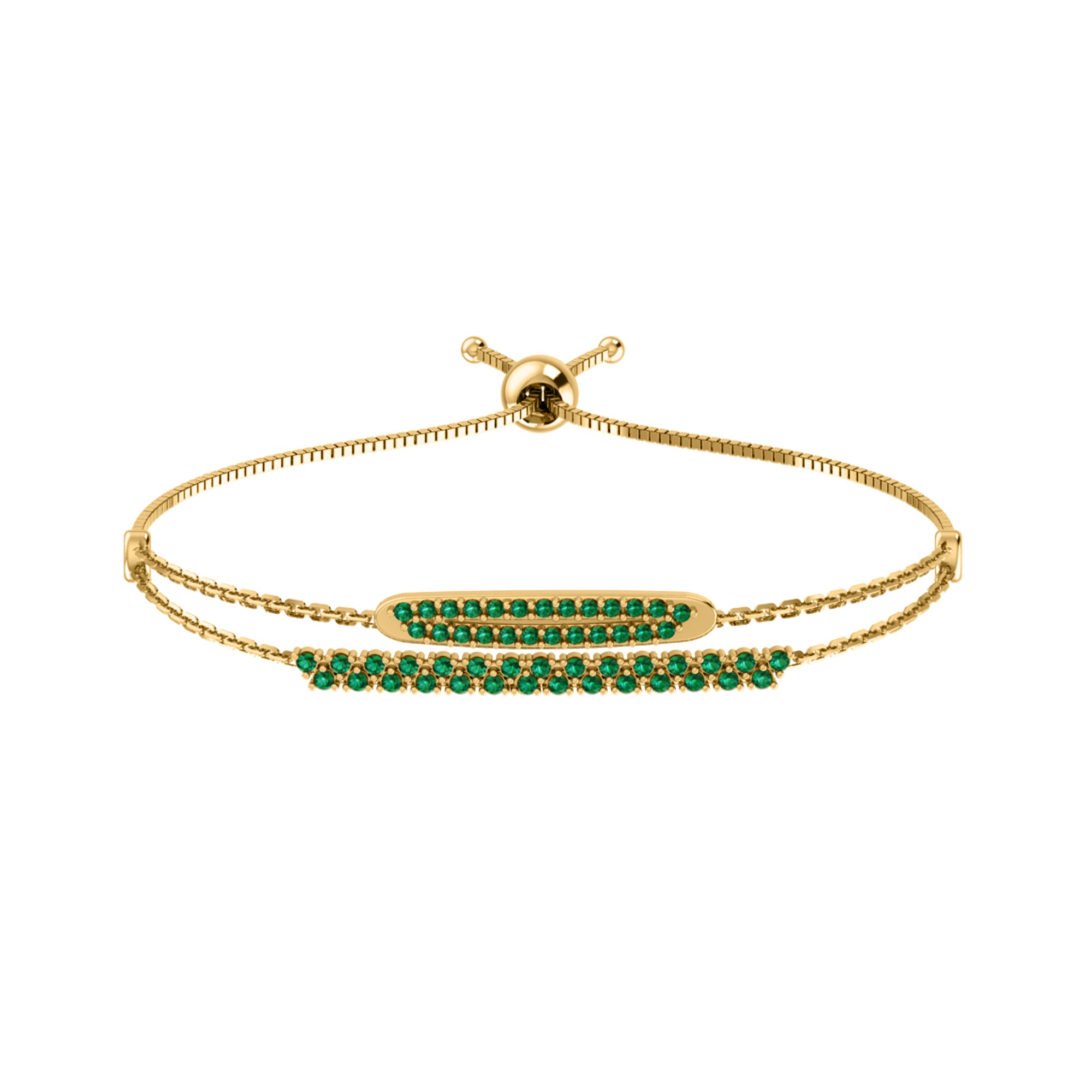 RKC 925 Sterling Silver 0.81Ct Moissanite Women's Bracelet 14K Yellow Gold Plated Wt 4.50gm Height 36.85mm