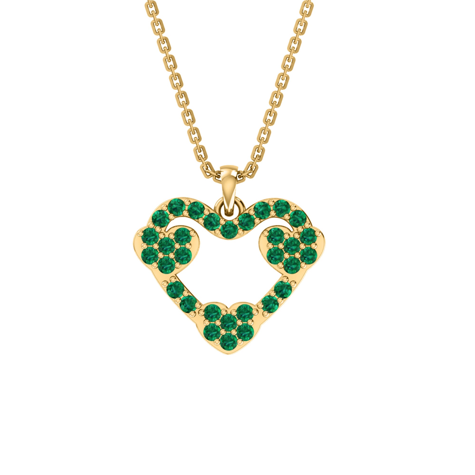 RKC – pendentif cœur Moissanite 2.00 CT, bijoux en argent 925 plaqué or Rose 14K, poids 4.30 GM, hauteur 17.80 MM