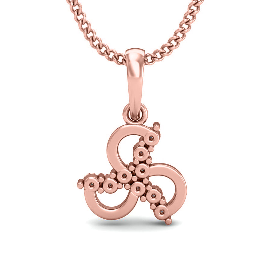 RKC ফুলের আকৃতির 0.09Ct ময়সানাইট বার্ষিকী উপহারের দুল 14K হলুদ সোনার প্রলেপযুক্ত Wt 2.7gm উচ্চতা 14.5mm