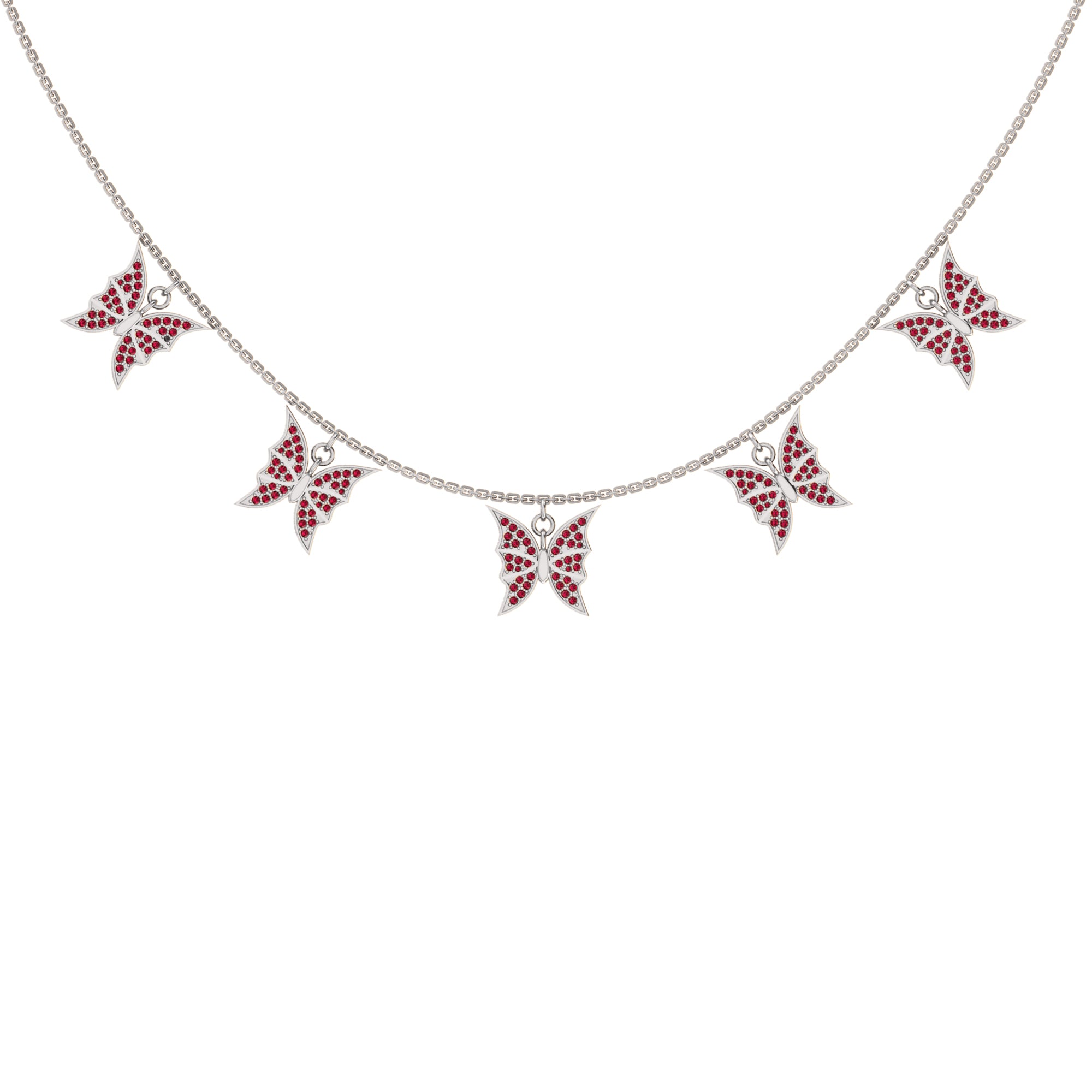 RKC 1.1 CT Moissanite Charming Necklace 925 Silver 14k Yellow gold Plated Product Weight 7.50 GM Height 14.50 MM