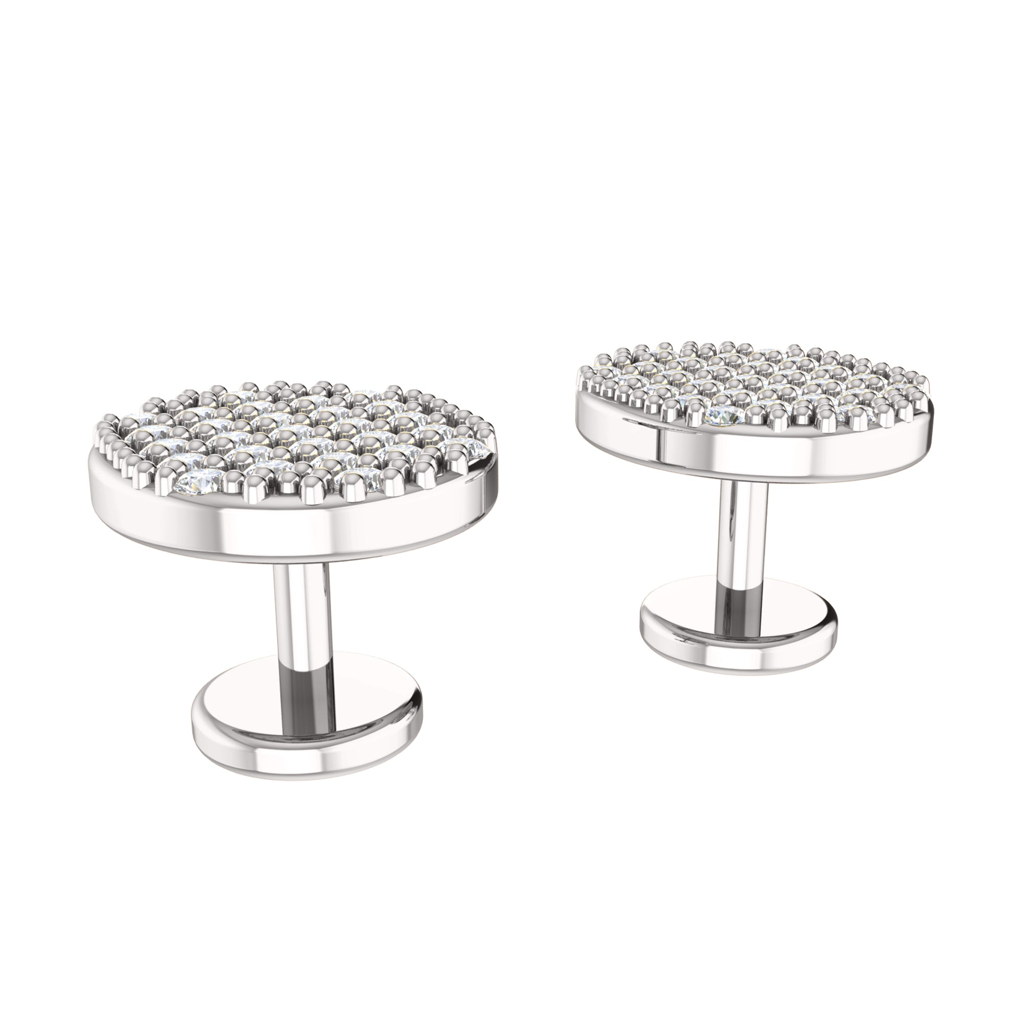 Запанкі і брошка з муасаніта 925 пробы RKC з жоўтага пазалочанага пакрыцця прадукту Вага 1,00 г