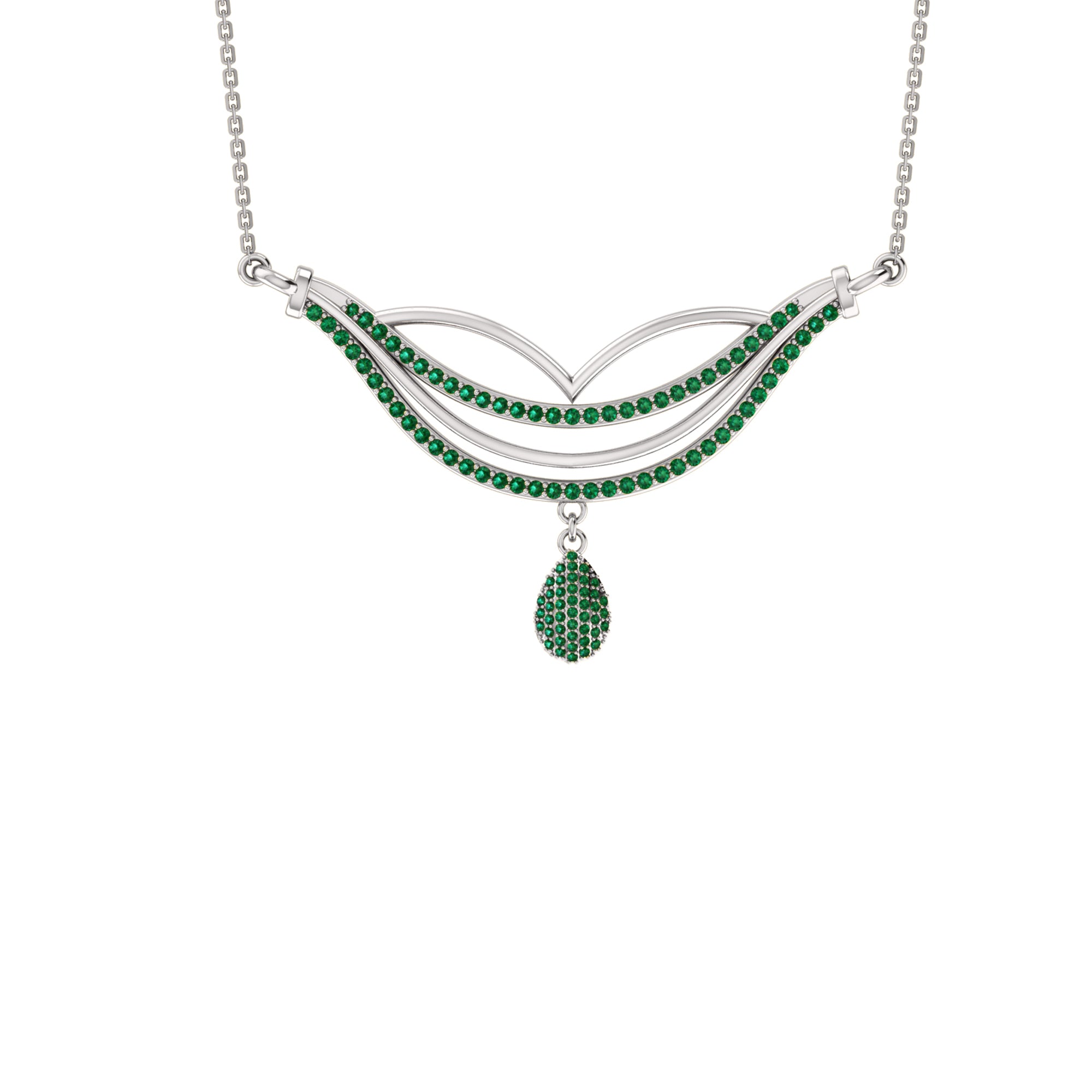 Σετ κολιέ δάκρυ RKC 1.198Ct Moissanite 925 Ασήμι 14 καρατίων ροζ επιχρυσωμένο Βάρος προϊόντος 8,50 gm Ύψος 35,00 mm