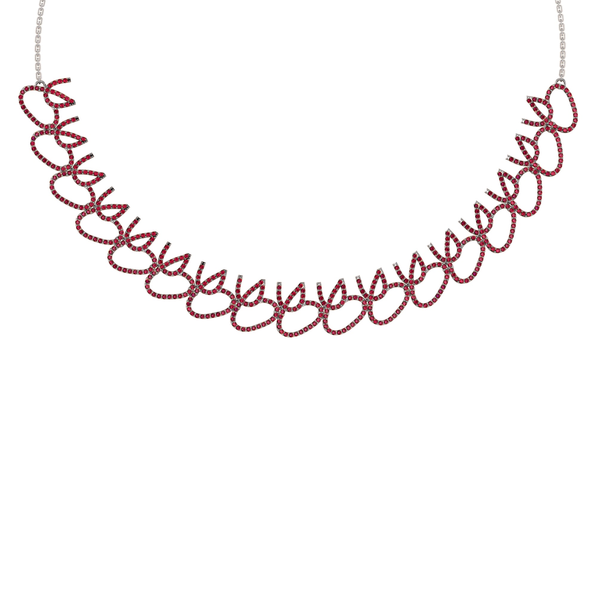 RKC 5.8 CT Moissanite Charming Necklace 925 Silver 14k Yellow gold Plated Product Weight 18.00 GM Height 15.00 MM