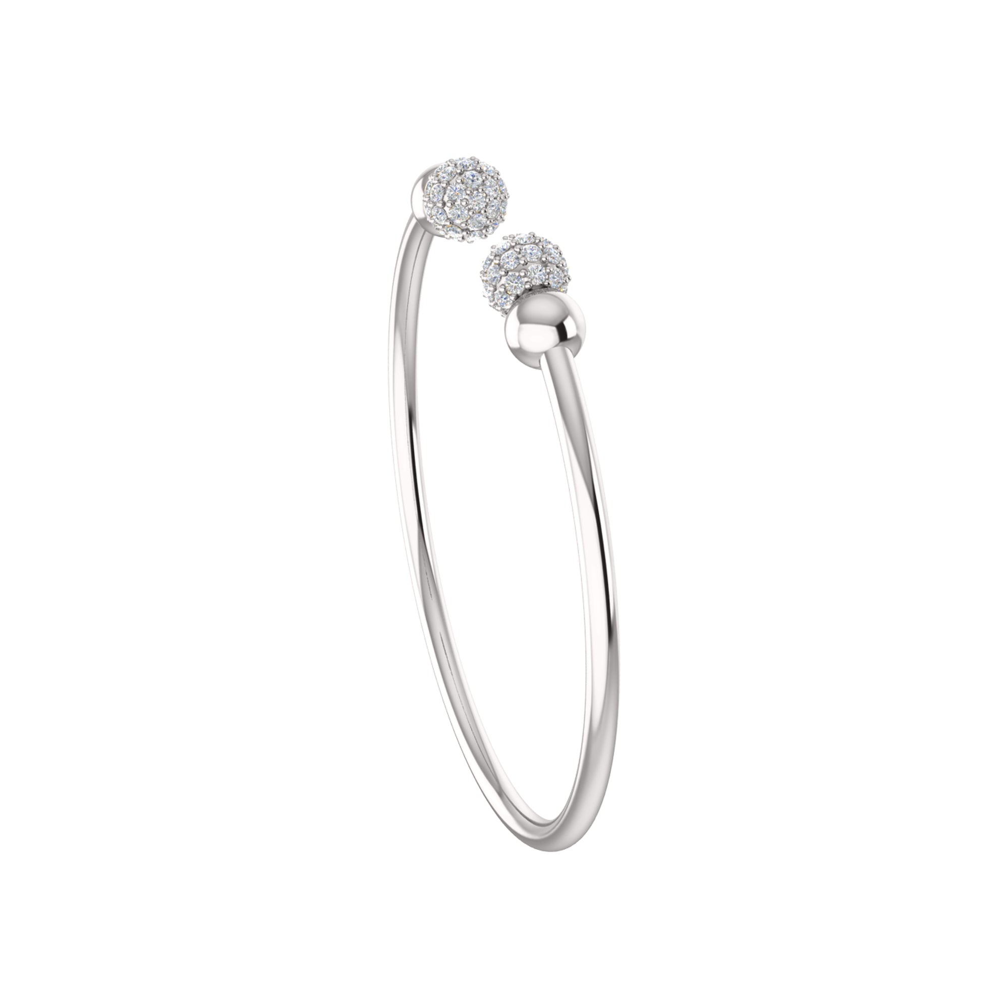 RKC 925 Sterling Silver Carat Wt 1.08 CT Multi Gemstone Women's  Bangle 14K Rose Gold Plated Product Weight 10.00 GMHeight 50.00 MM