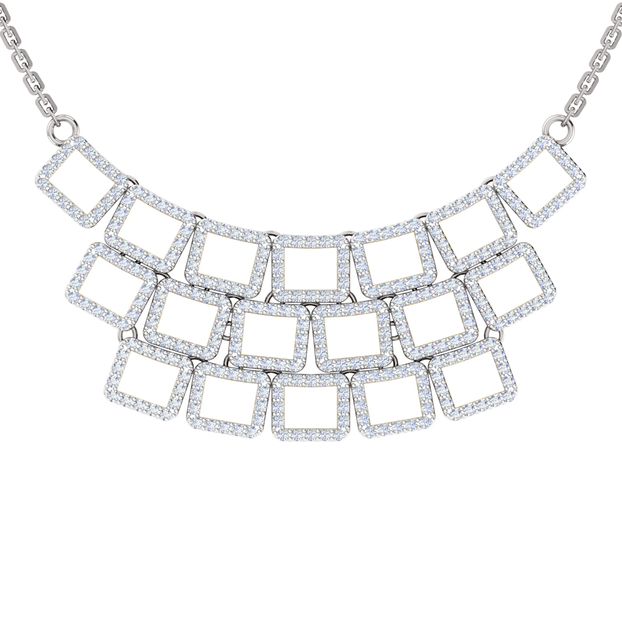 RKC 2.6 CT Moissanite Choker Necklace 925 Silver 14k Yellow gold Plated Product Weight 8.00 GM Height 20.00 MM