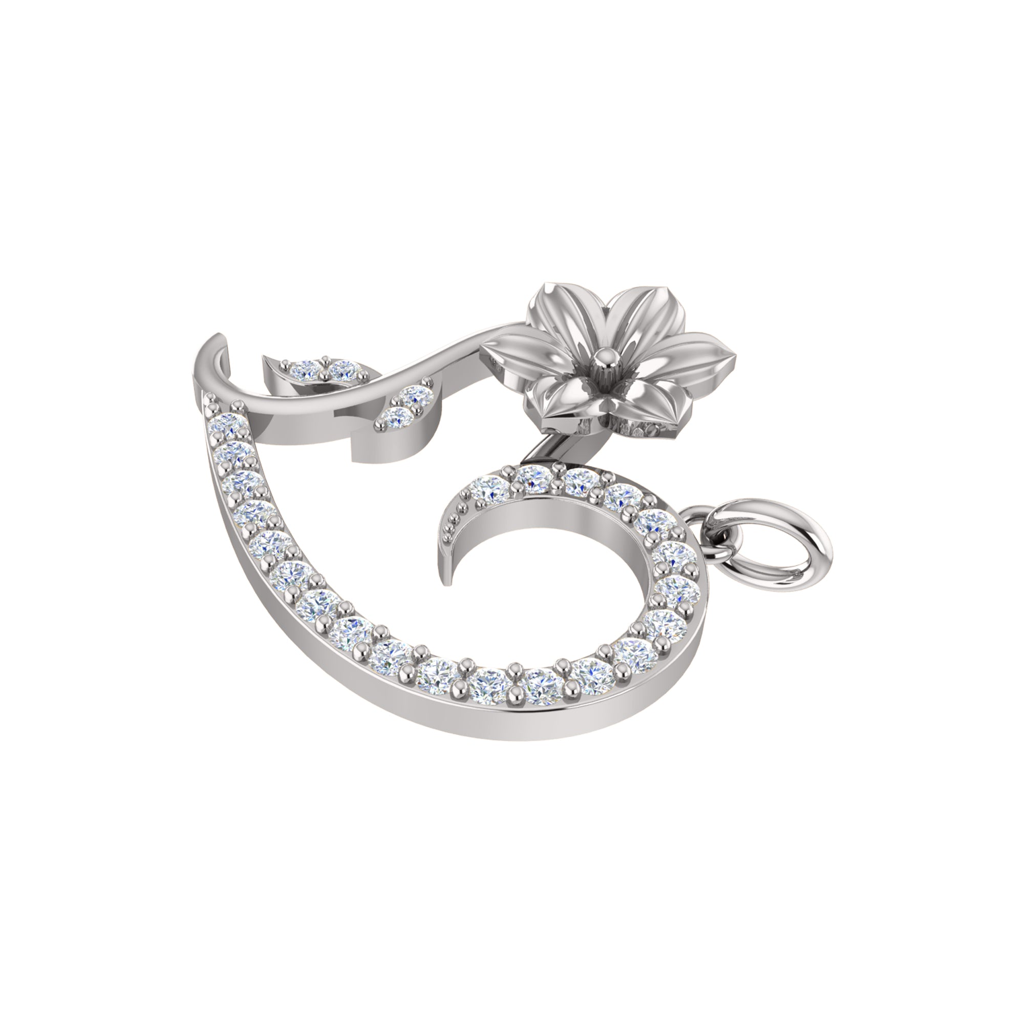 RKC 0.36Ct 모이사나이트 하트 펜던트 925 실버 주얼리 14K 옐로우 골드 도금 중량 4.50gm 높이 25.20mm