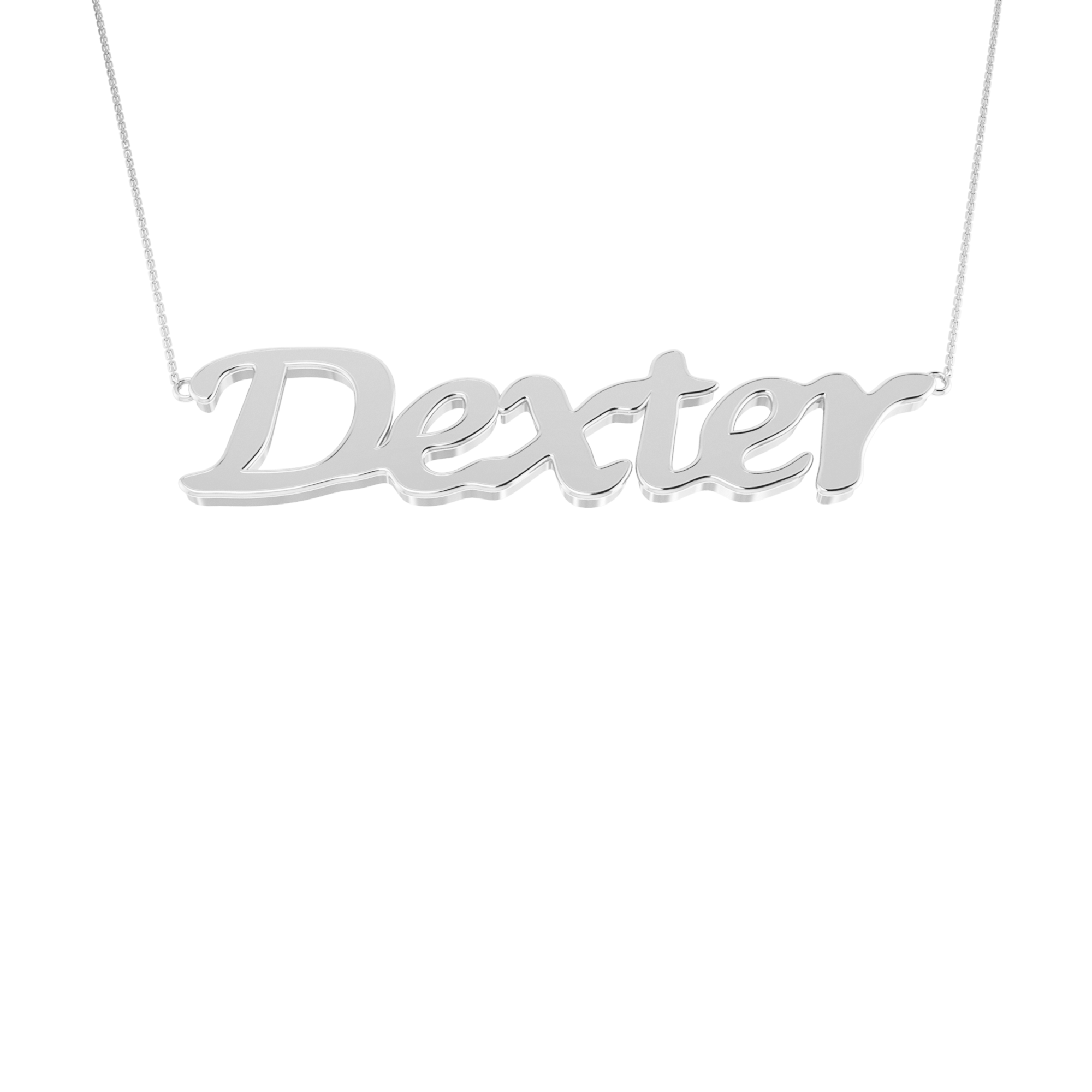 RKC 14k Yellow Gold Plated Initial Name Pendant Necklace Approx. Weight 5gm and Length 10mm