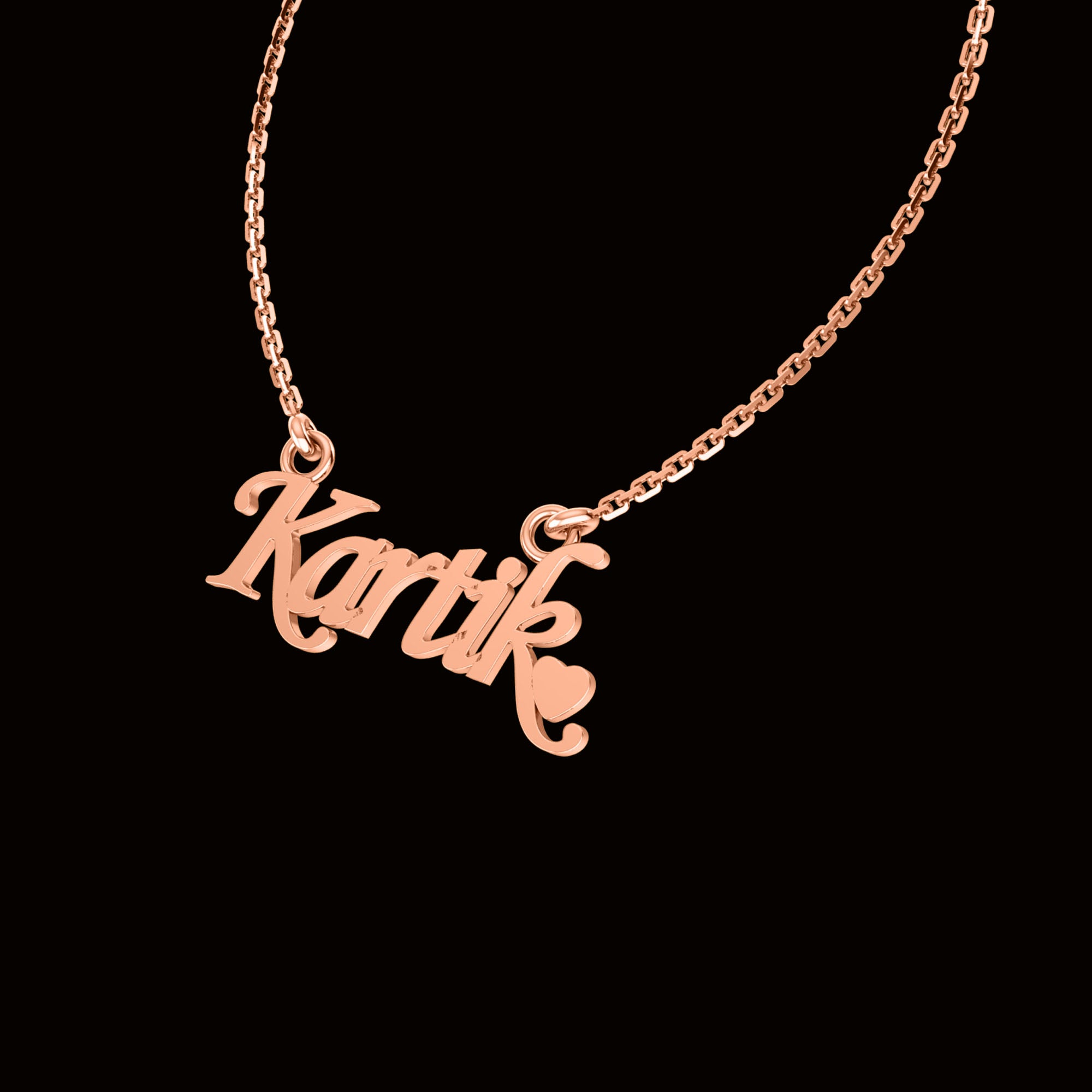 HOT 14k Gold Name Plate Necklace Amazon Name Chain